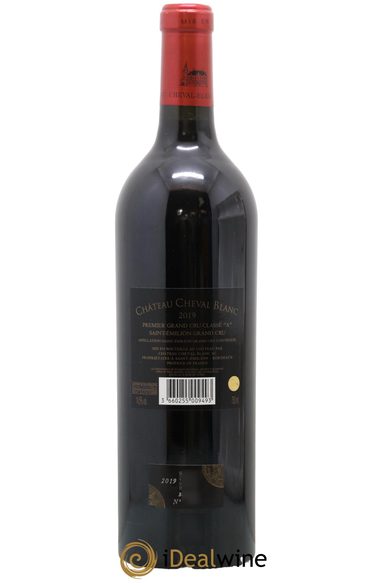 Château Cheval Blanc 1er Grand Cru Classé A 2019 - Posten von 1 Flasche - 1