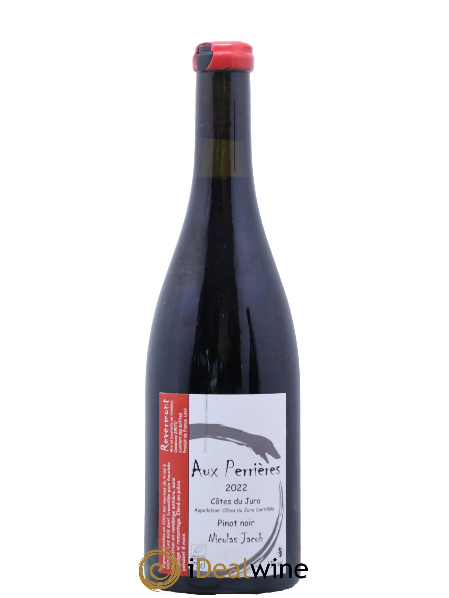 Côtes du Jura Aux Perrières Nicolas Jacob 2022 - Lot de 1 bouteille - 0