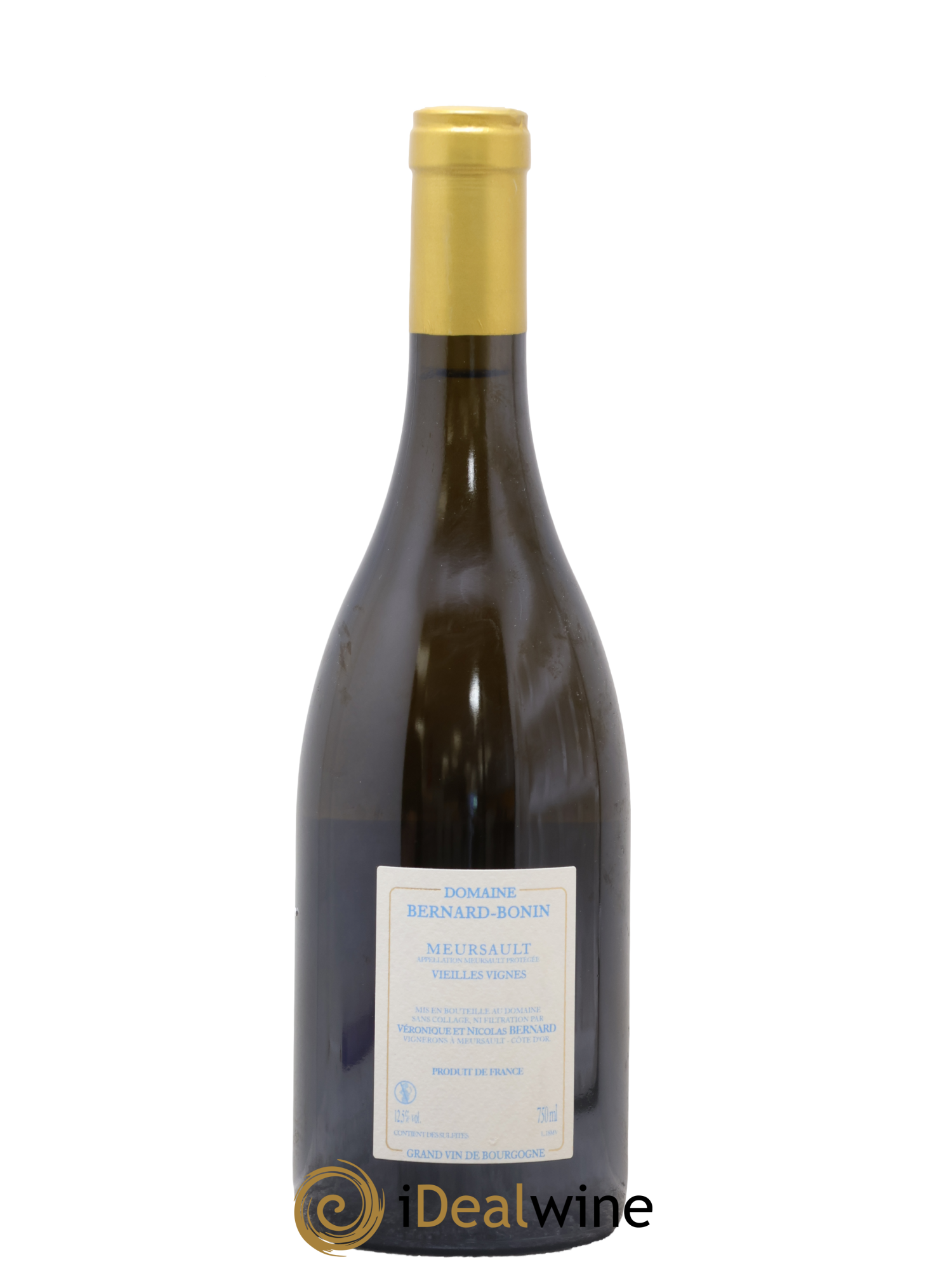 Meursault Vieilles Vignes Bernard Bonin 2018 - Lot of 1 bottle - 1
