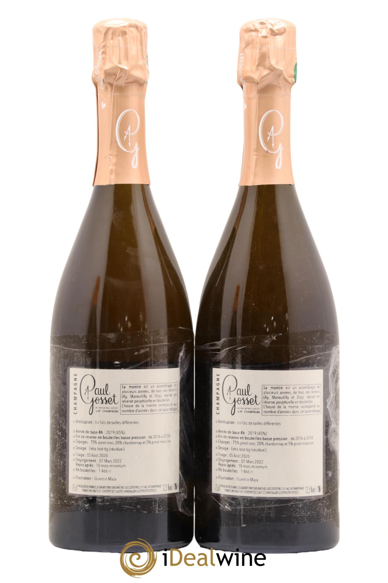 La Montre Paul Gosset - Lot de 2 bouteilles - 1