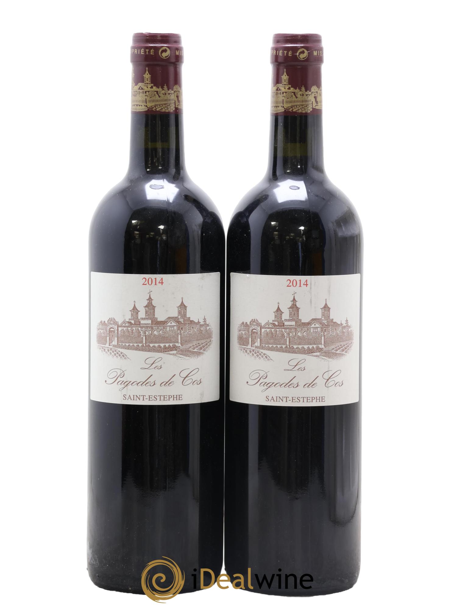 Les Pagodes de Cos Second Vin 2014 - Lot de 2 bouteilles - 0