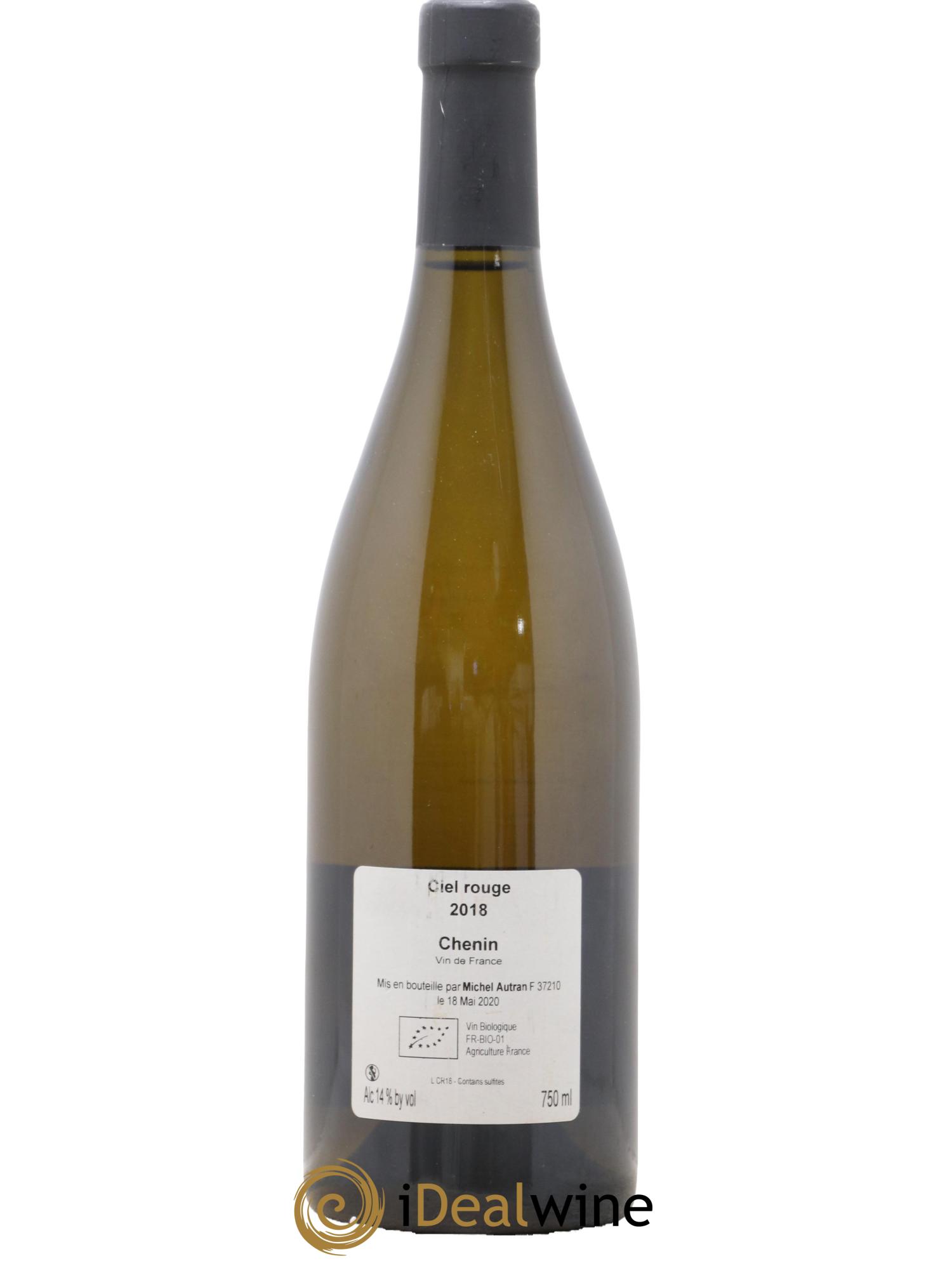 Vin de France Ciel Rouge Michel Autran 2018 - Lot de 1 bouteille - 1