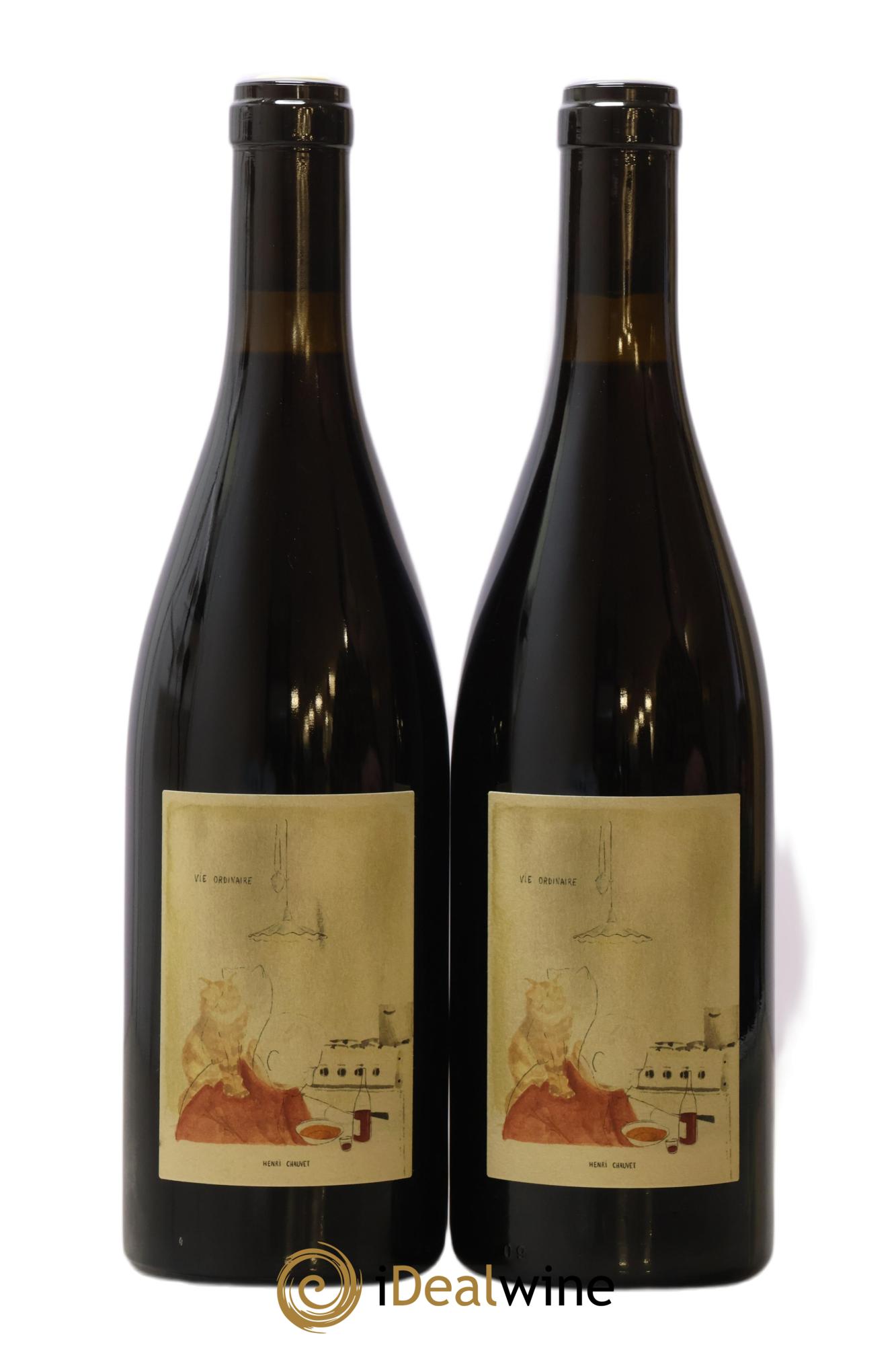 Vin de France Vie ordinaire Henri Chauvet 2022 - Lot de 2 bouteilles - 0