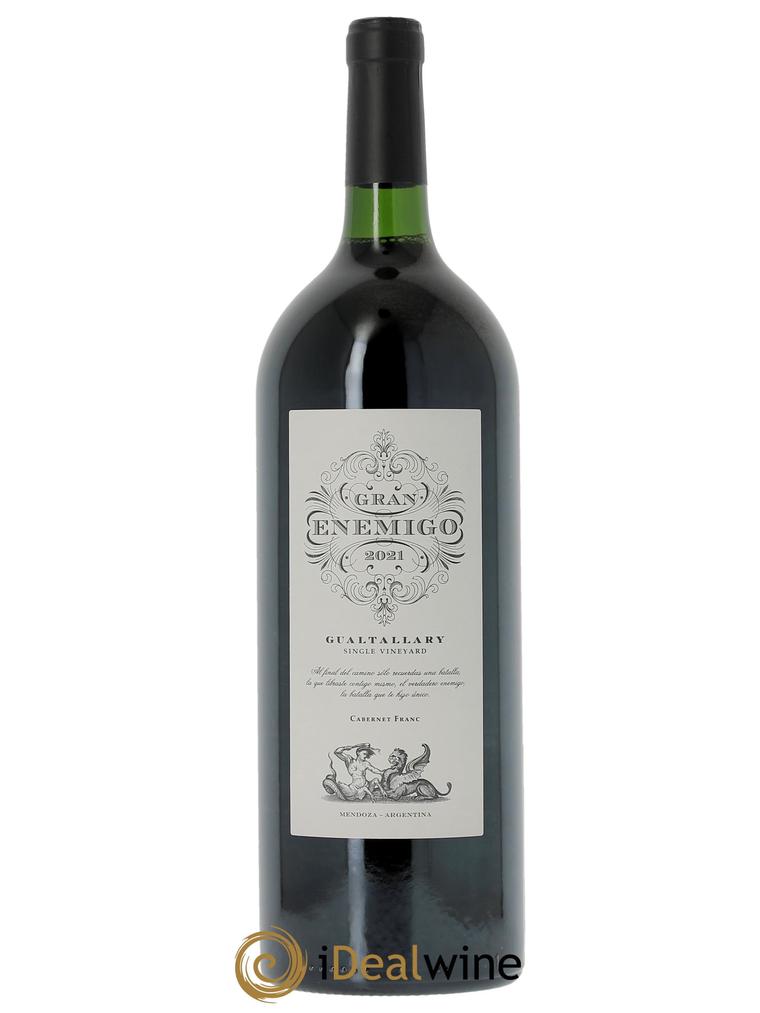 Mendoza Gran Enemigo Gualtallary Single Vineyard El Enemigo  2021 - Lotto di 1 magnum - 1