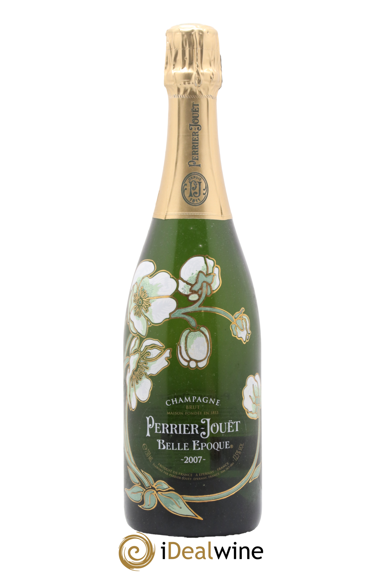 Cuvée Belle Epoque Brut Perrier-Jouët 2007 - Lot de 1 bouteille - 1