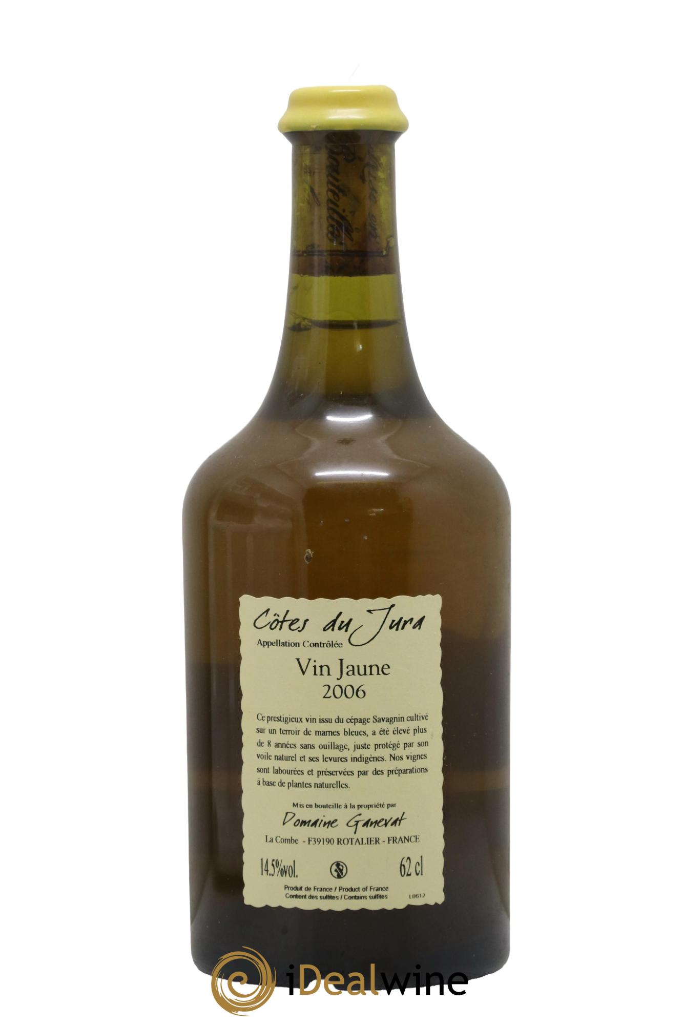 Arbois Vin Jaune Anne et Jean François Ganevat 2006 - Lotto di 1 clavelin - 1