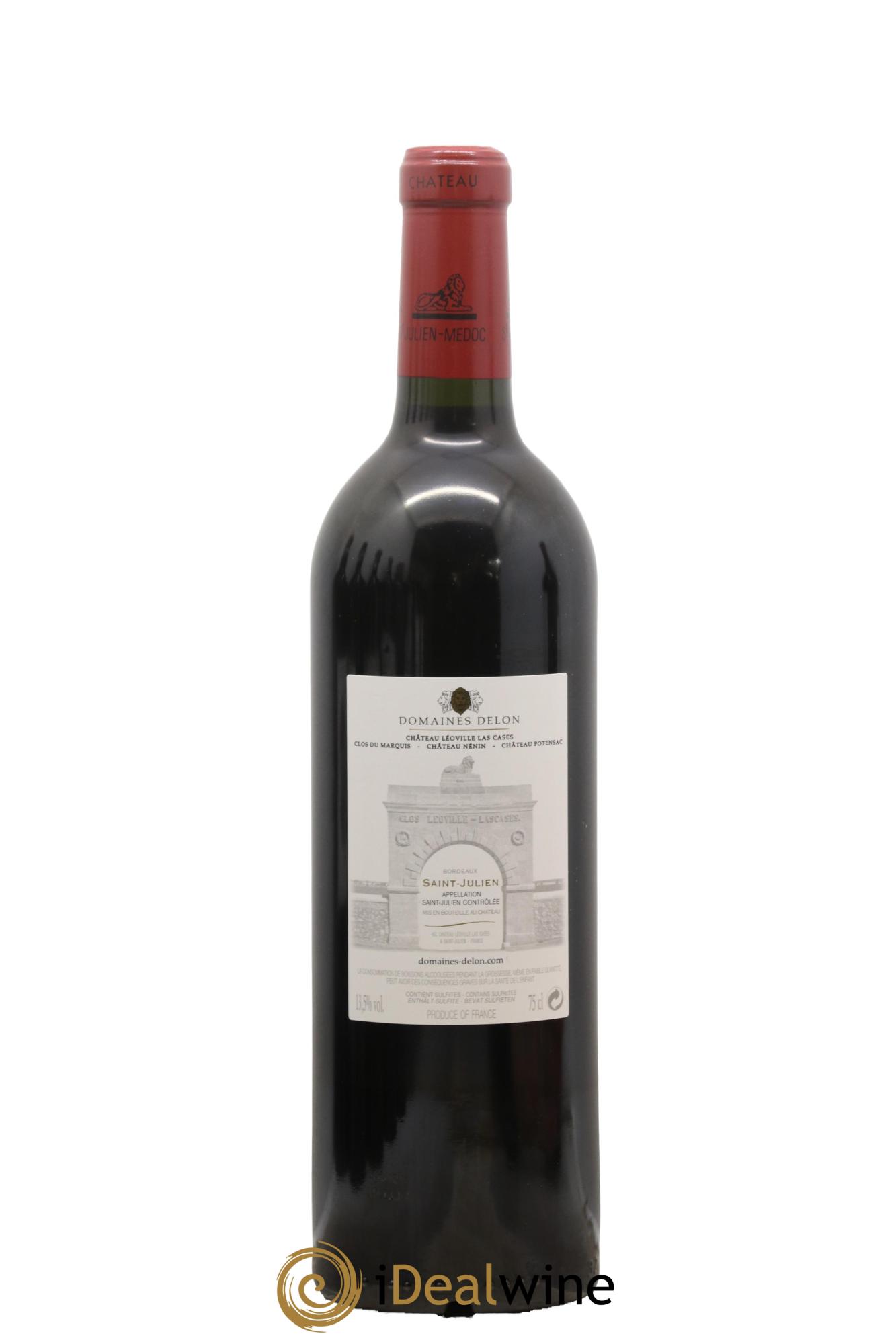 Château Léoville Las Cases 2ème Grand Cru Classé 2015 - Lot of 1 bottle - 1