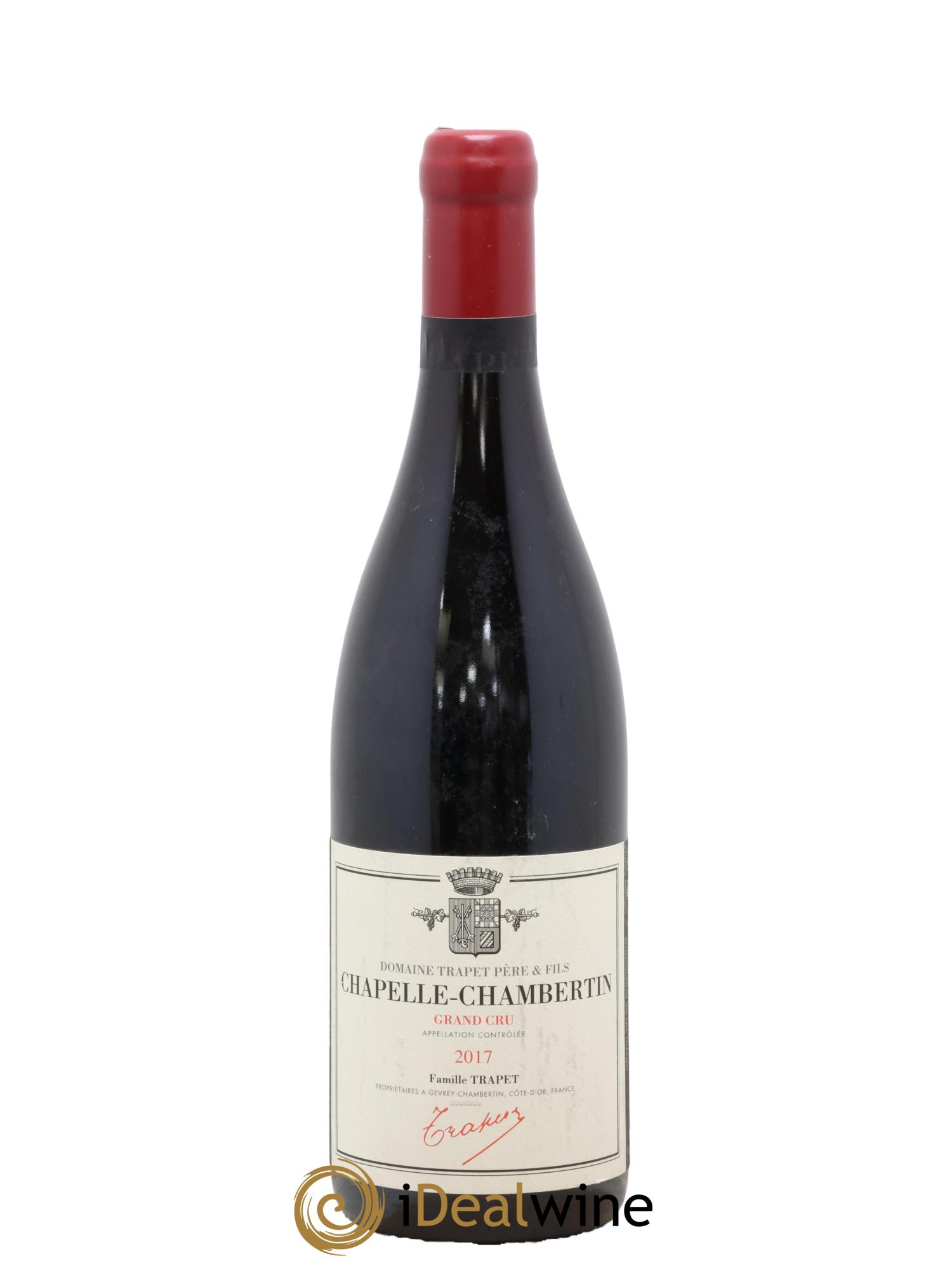 Chapelle-Chambertin Grand Cru Domaine Trapet 2017 - Lot de 1 bouteille - 0