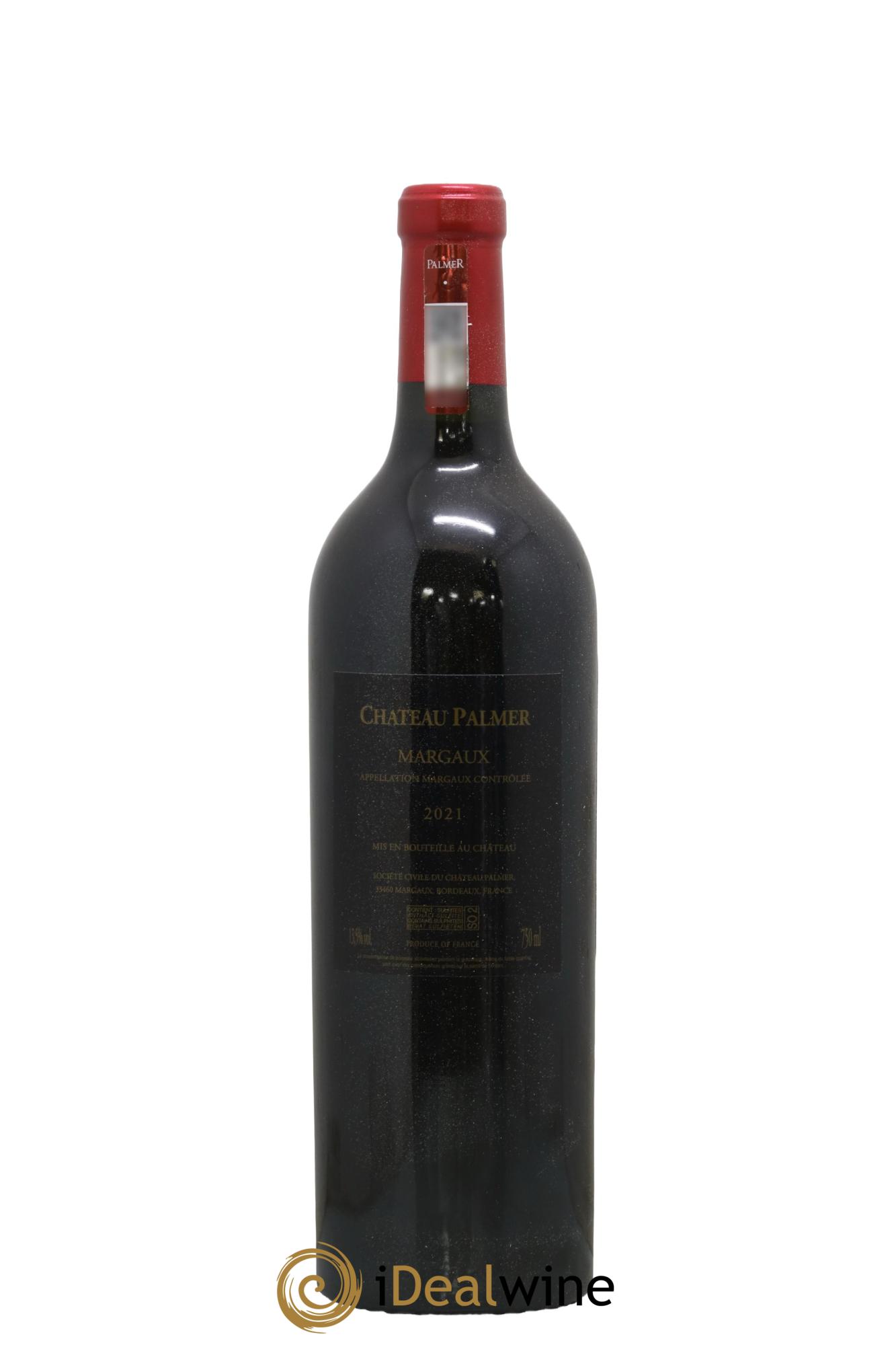 Château Palmer 3ème Grand Cru Classé 2021 - Lot de 1 bouteille - 2