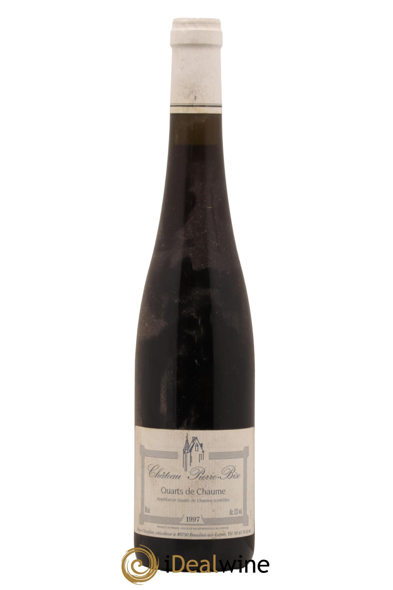 Quarts de Chaume Chateau Pierre Bise 1997 - Lot de 1 format 50cl - 0