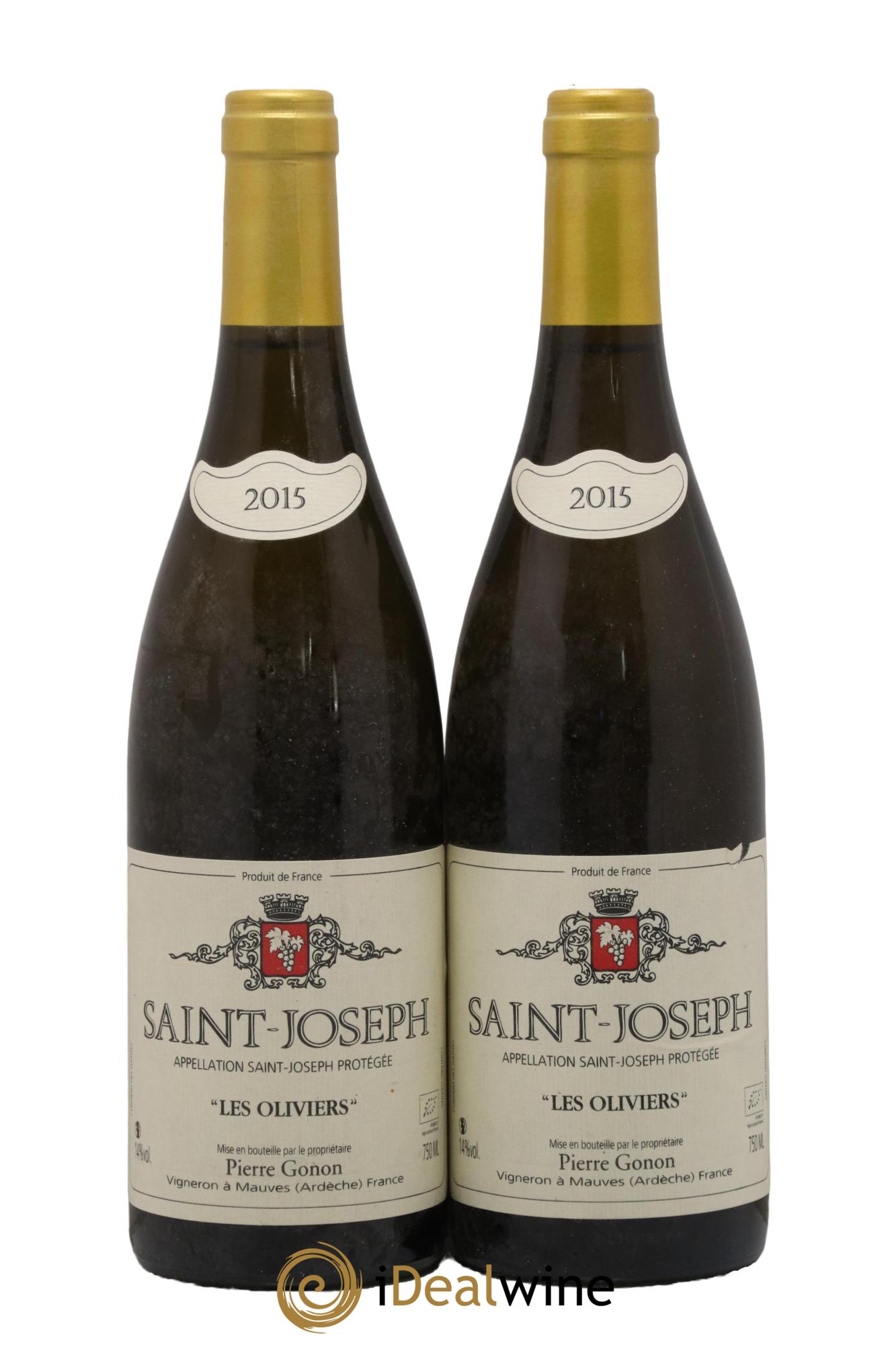 Saint-Joseph Les Oliviers Gonon (Domaine) 2015 - Lot de 2 bouteilles - 0