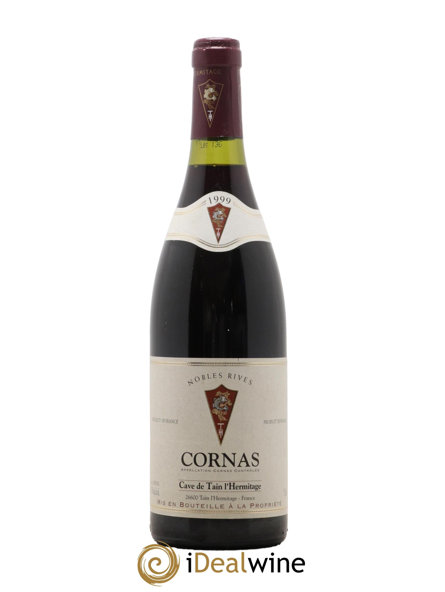Cornas Nobles Rives Cave de Tain l'Hermitage 1999 - Lot de 1 bouteille - 0