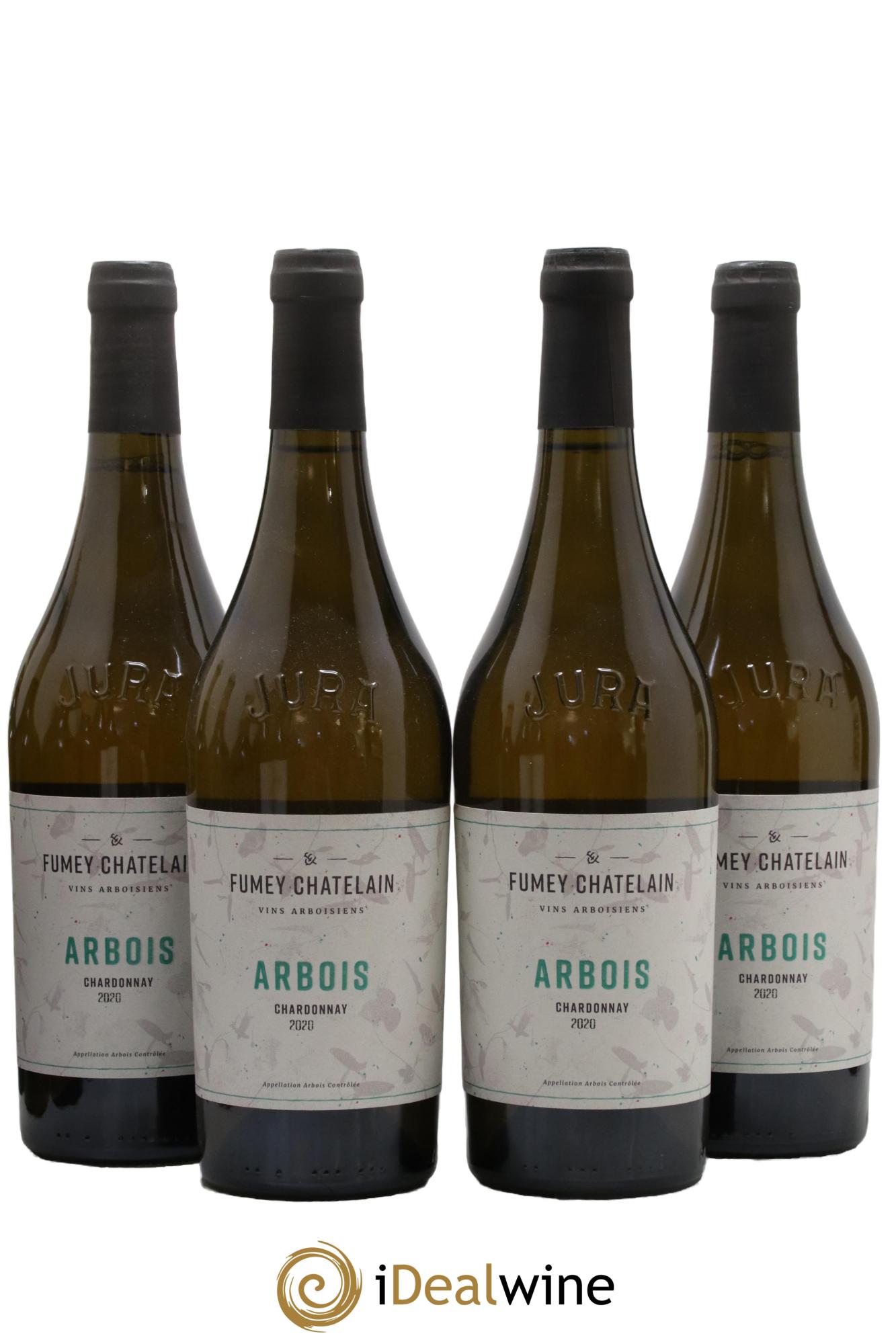 Arbois Chardonnay Fumey-Chatelain 2020 - Lot de 4 bouteilles - 0