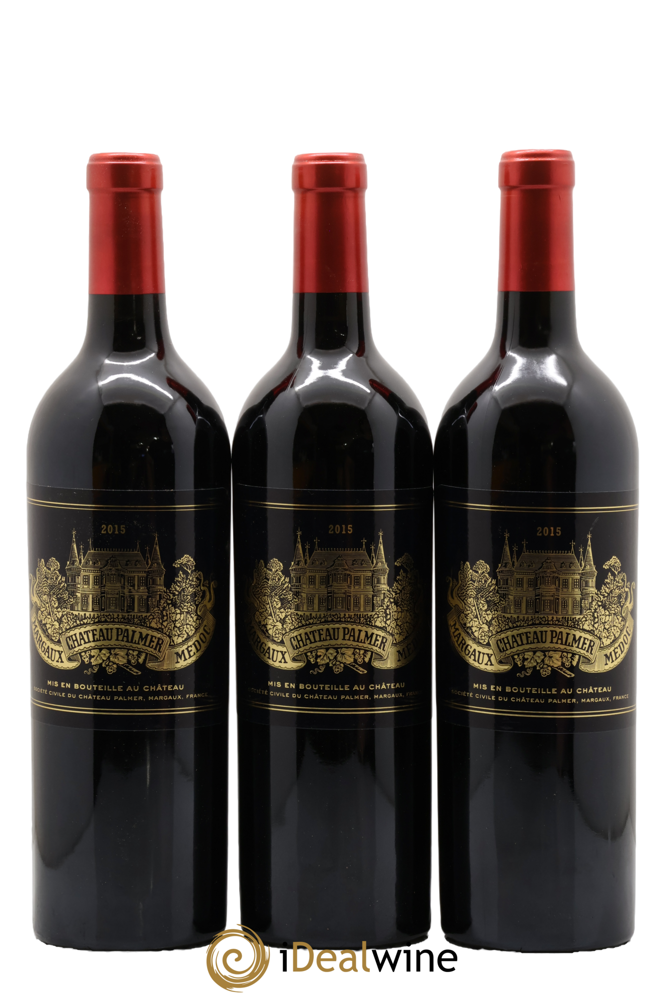 Château Palmer 3ème Grand Cru Classé 2015 - Posten von 6 Flaschen - 3