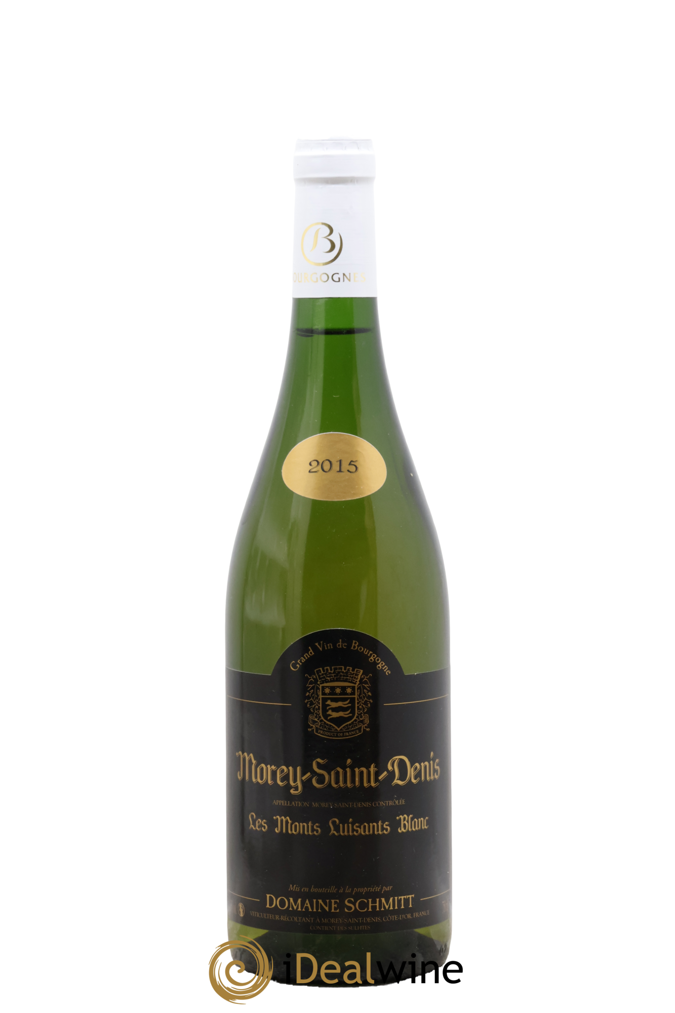Morey-Saint-Denis 1er Cru Les Monts Luisants Domaine Schmitt 2015 - Lot de 1 bouteille - 0