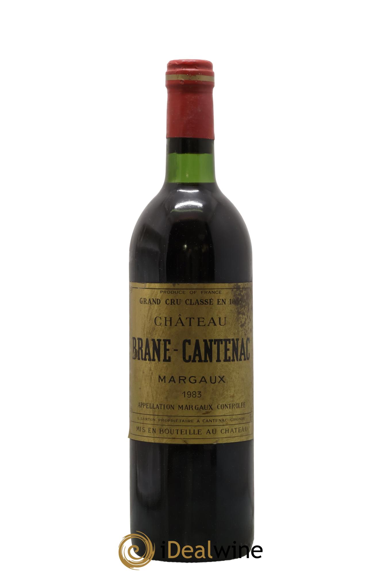 Château Brane Cantenac 2ème Grand Cru Classé 1983 - Lot de 1 bouteille - 0