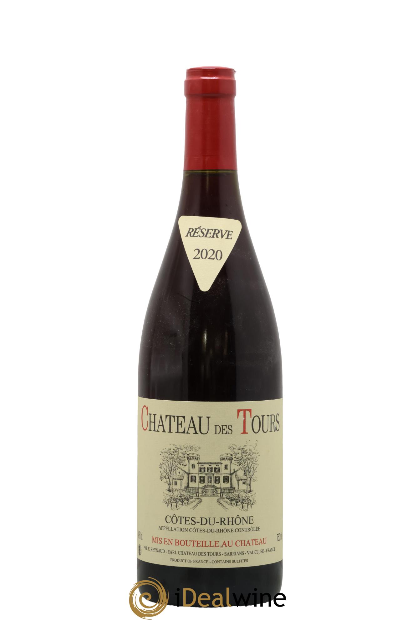 Côtes-du-Rhône Château des Tours Emmanuel Reynaud 2020 - Lote de 1 botella - 0