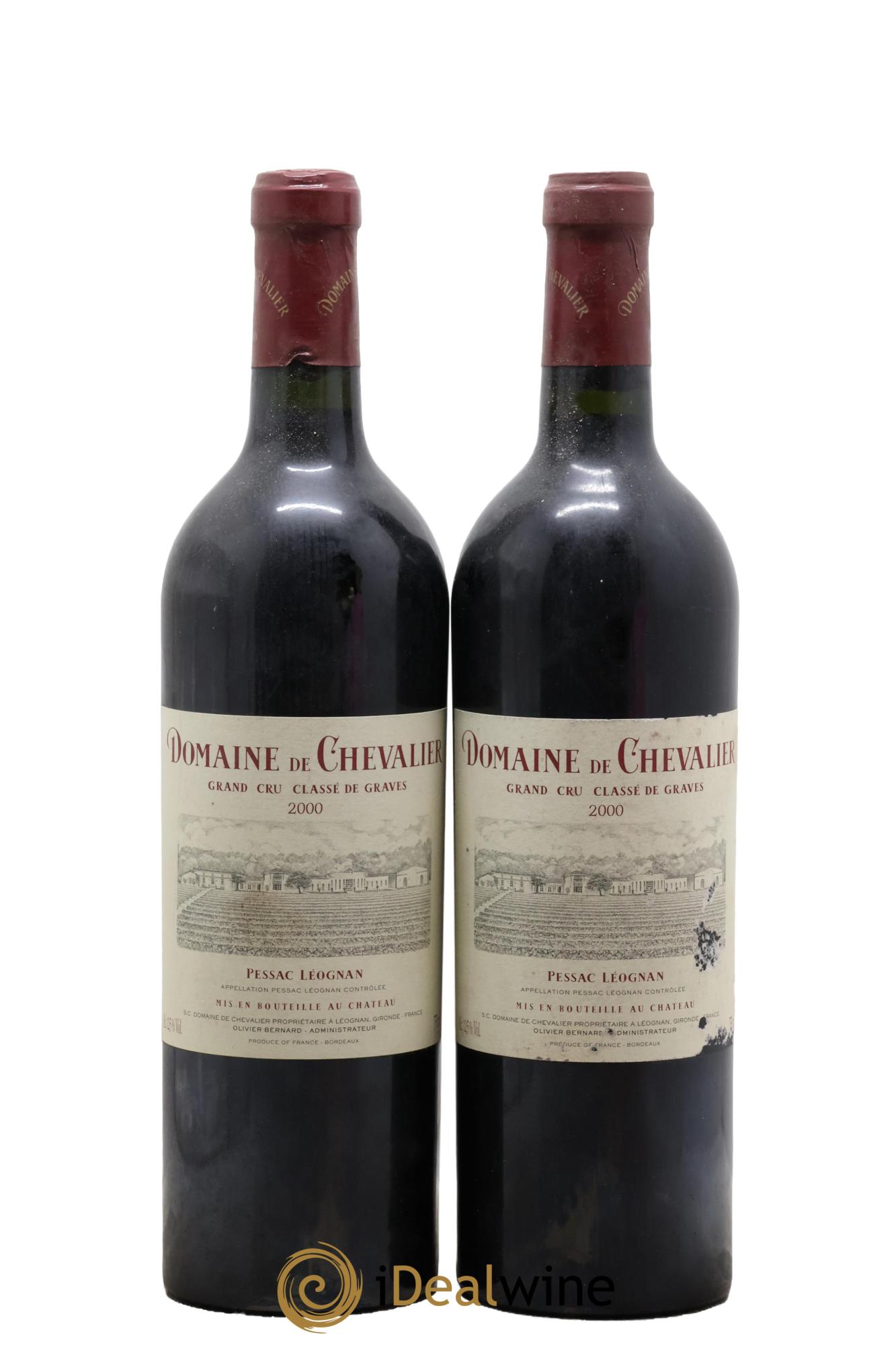 Domaine de Chevalier Cru Classé de Graves 2000 - Posten von 2 Flaschen - 0