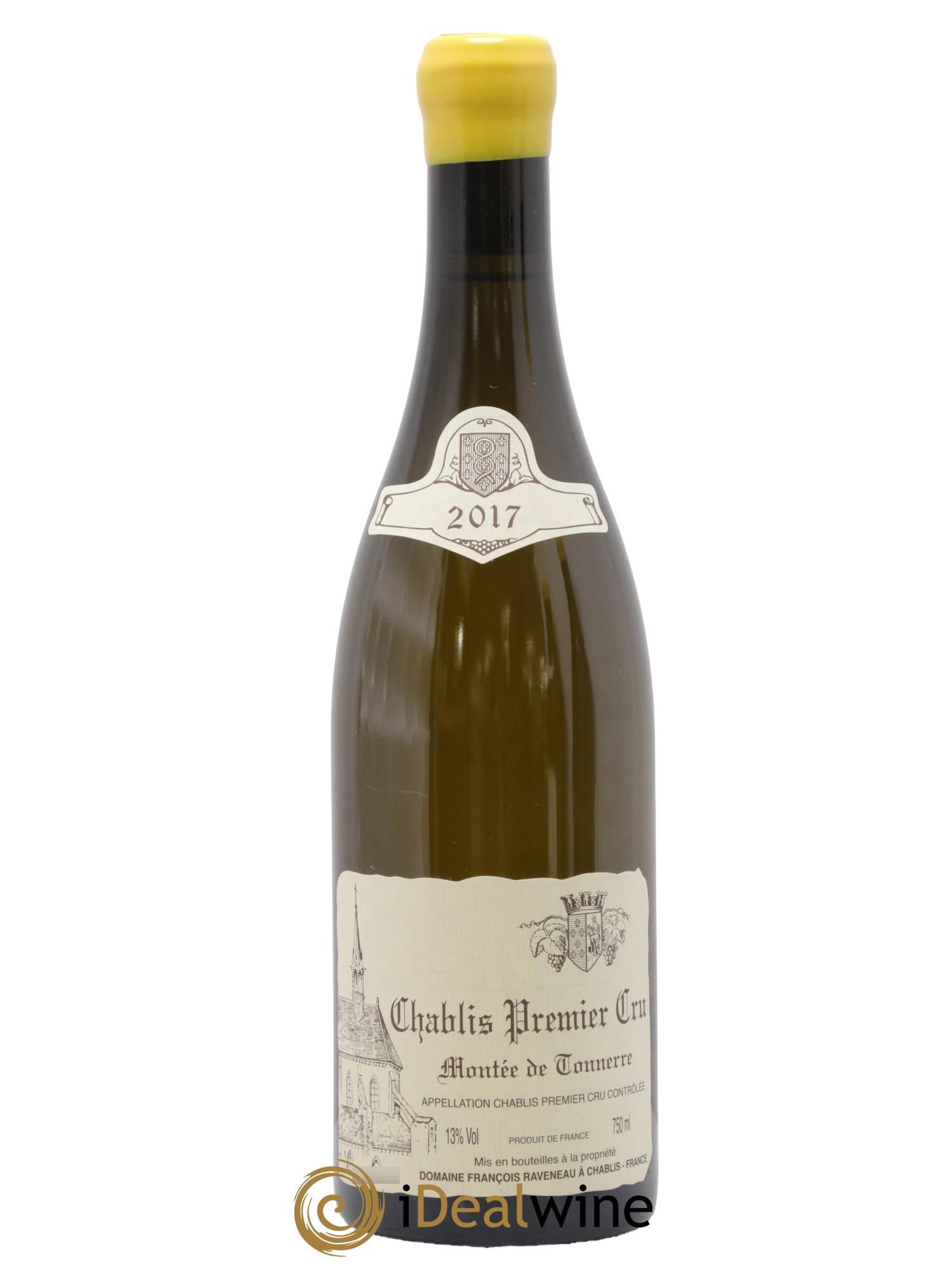 Chablis 1er Cru Montée de Tonnerre Raveneau (Domaine) 2017 - Lot de 1 bouteille - 0