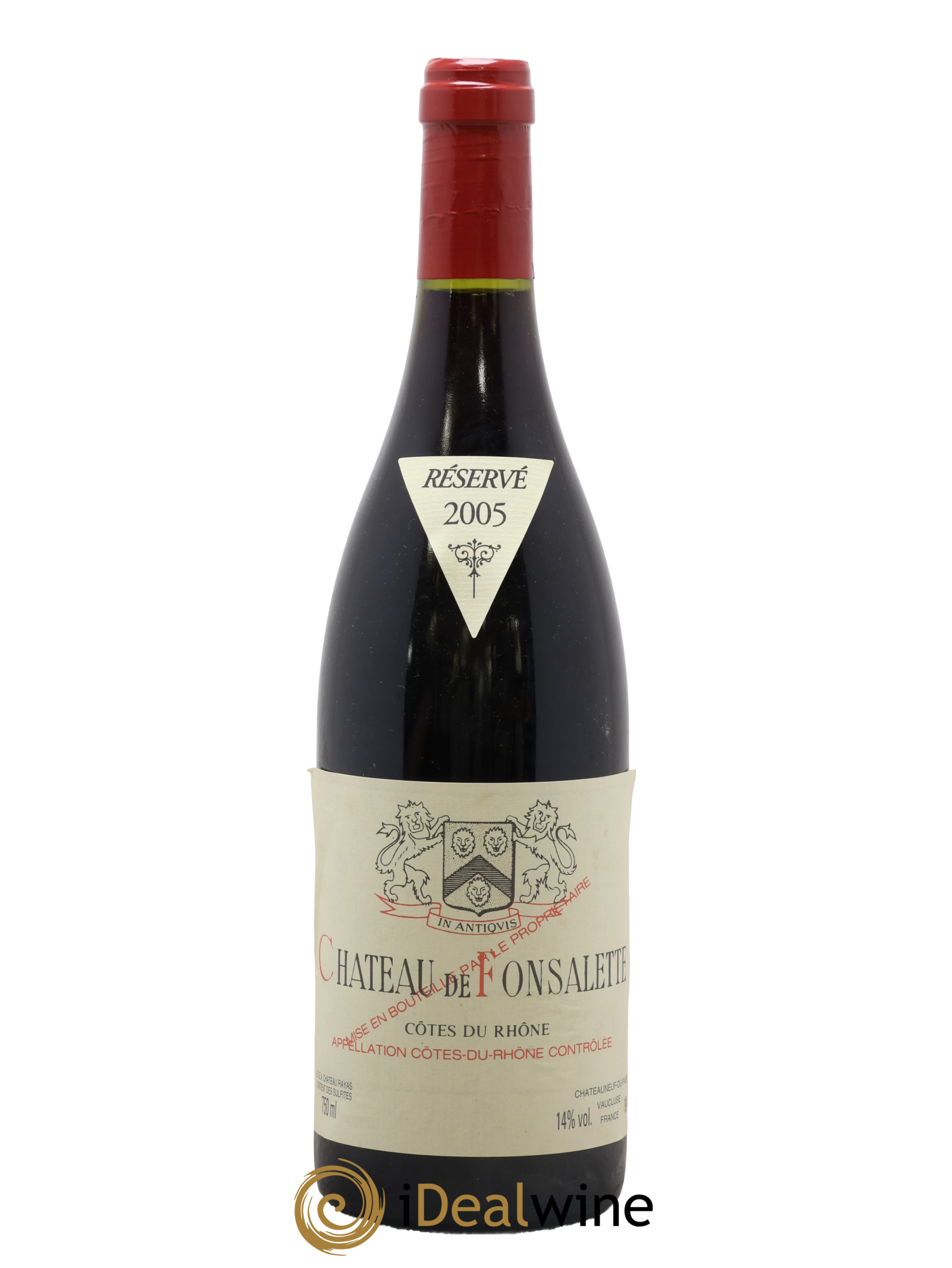 Côtes-du-Rhône Château de Fonsalette Emmanuel Reynaud 2005 - Lot of 1 bottle - 0