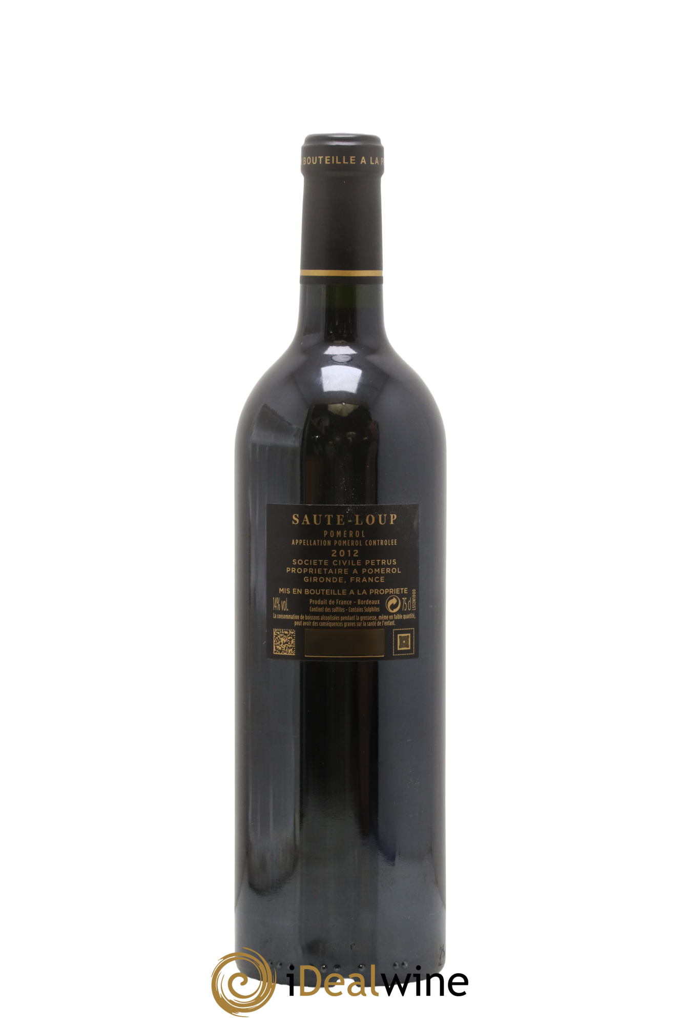 Saute Loup Réserve de la Famille 2012 - Lot de 1 bouteille - 1