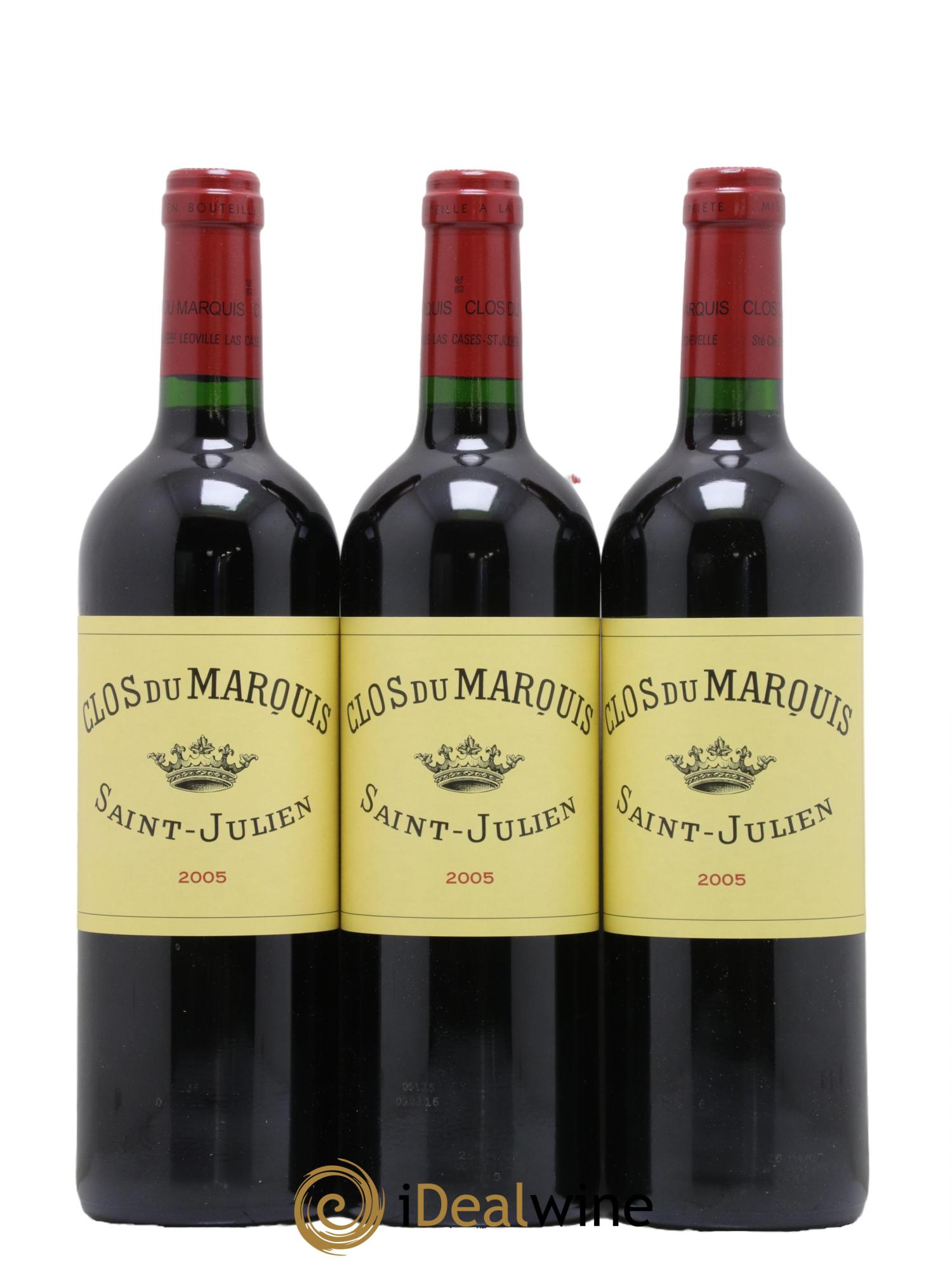 Clos du Marquis 2005 - Lot de 12 bouteilles - 4