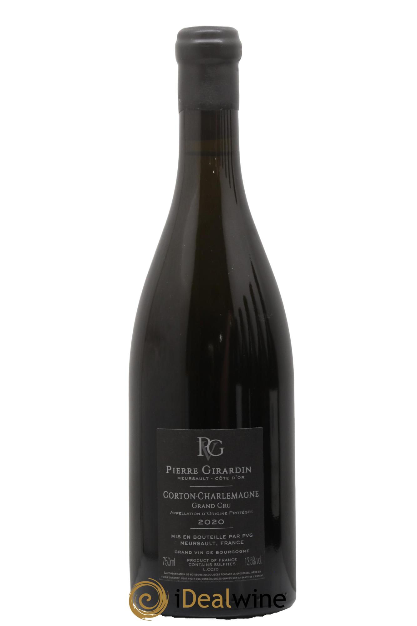Corton-Charlemagne Grand Cru Pierre Girardin 2020 - Lot de 1 bouteille - 1