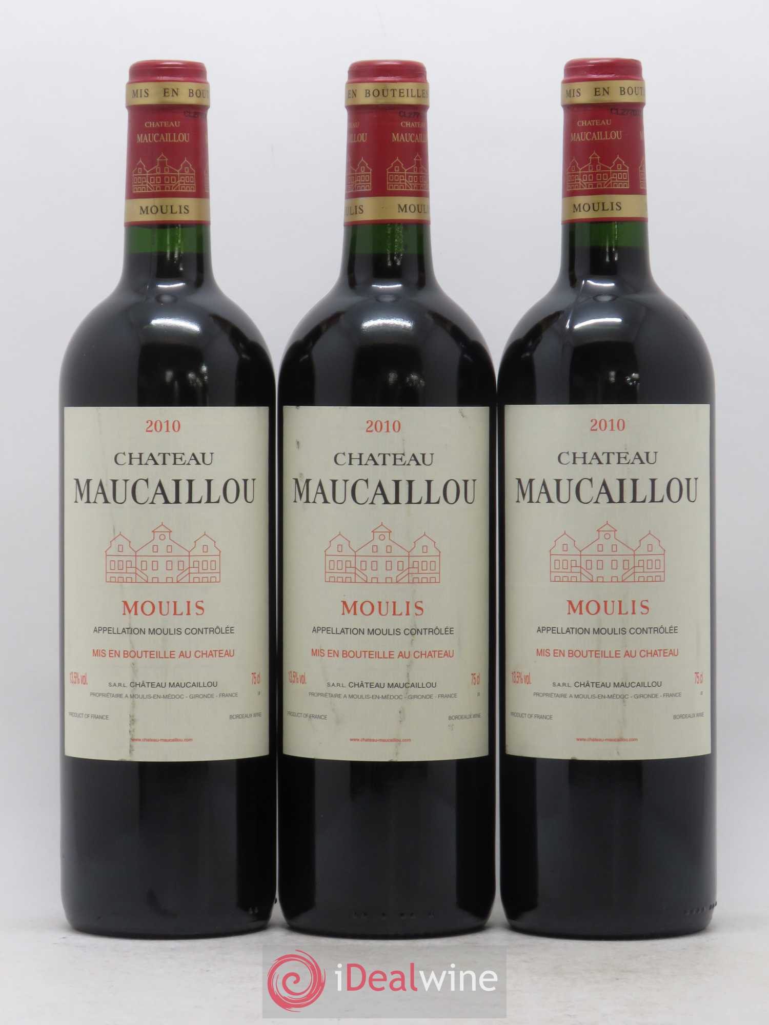 Château Maucaillou 2010 - Lot de 12 bouteilles - 1