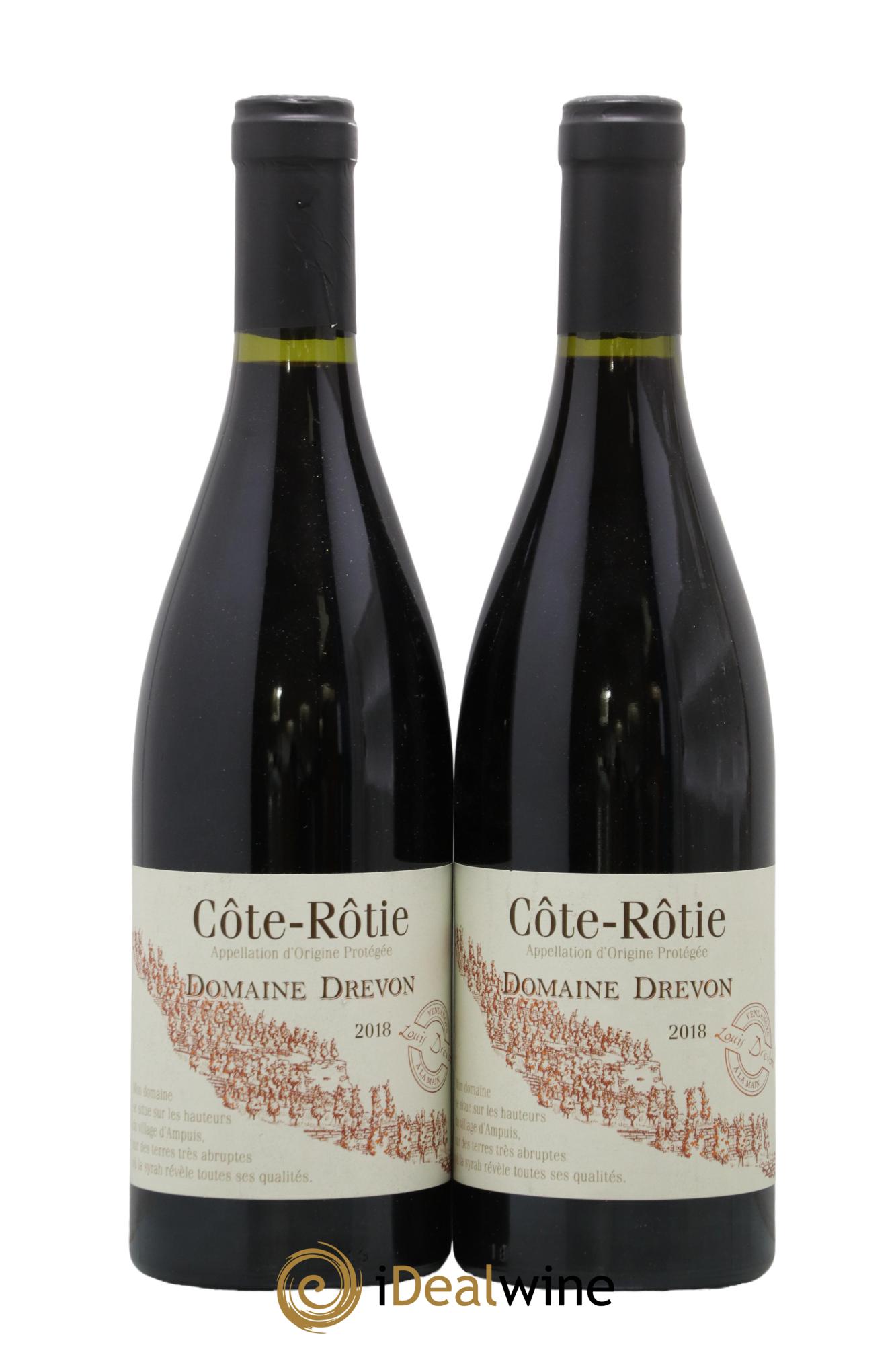Côte-Rôtie Domaine Drevon 2018 - Posten von 2 Flaschen - 0