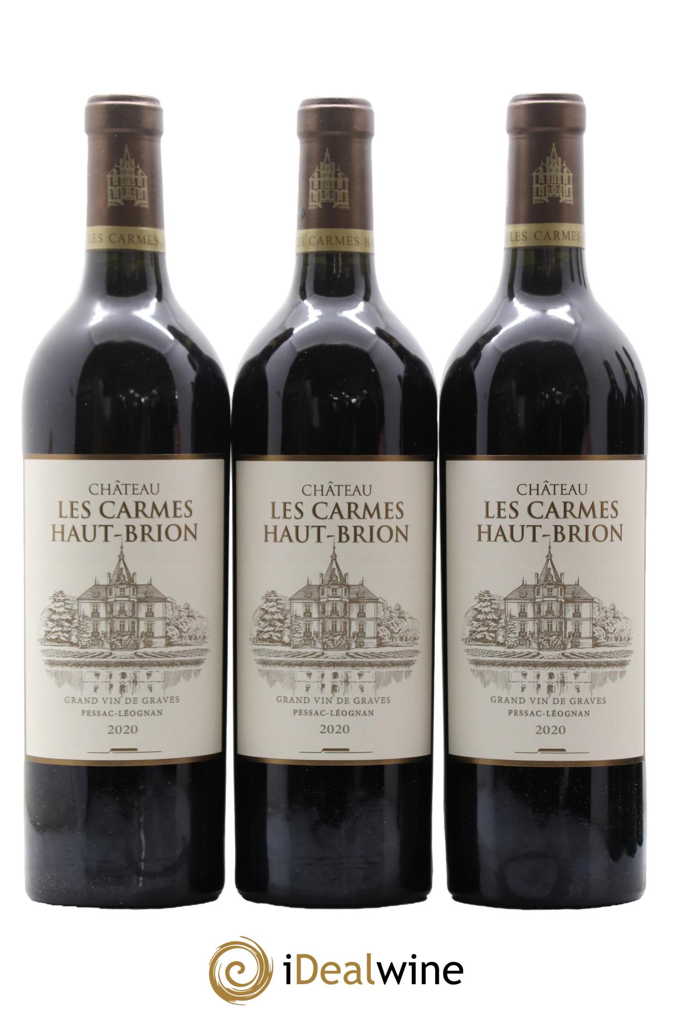 Château Les Carmes Haut-Brion 2020 - Lot de 6 bouteilles - 2
