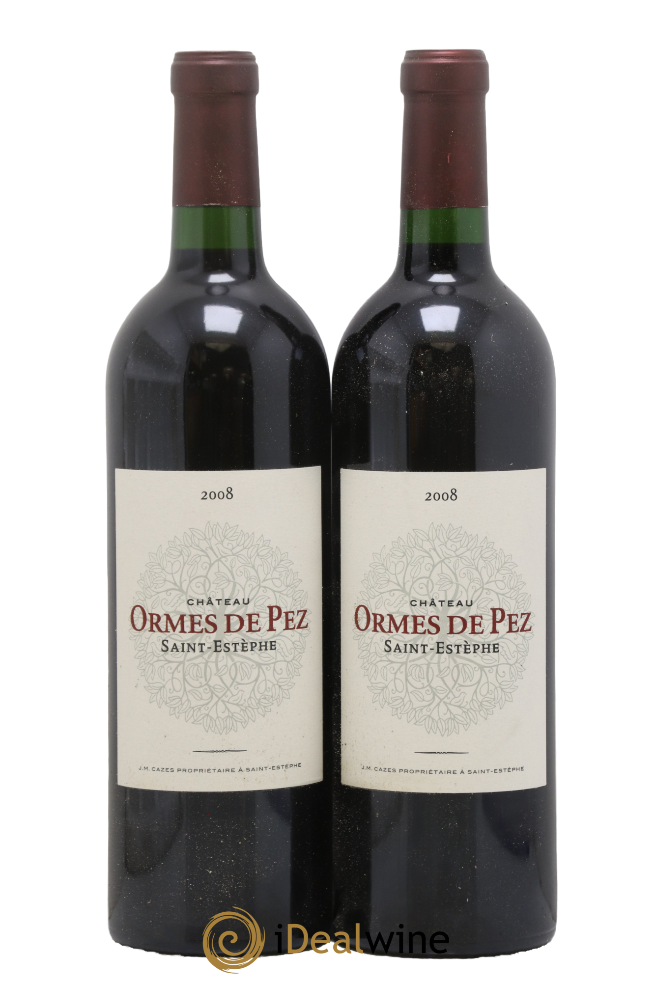 Château les Ormes de Pez 2008 - Posten von 2 Flaschen - 0