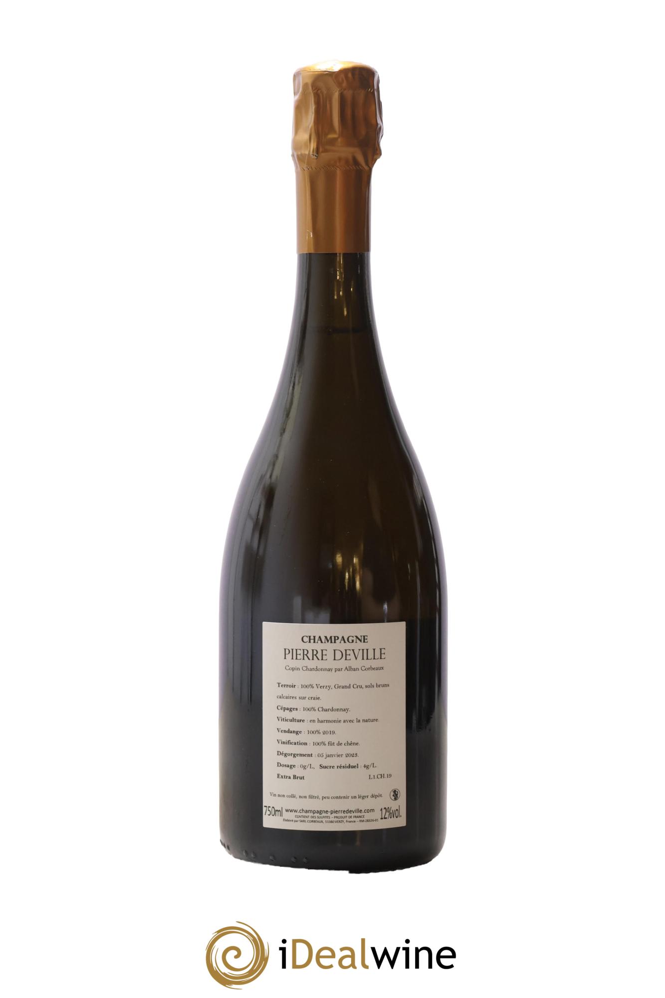 Les Copins Pierre Deville 2019 - Lot of 1 bottle - 1