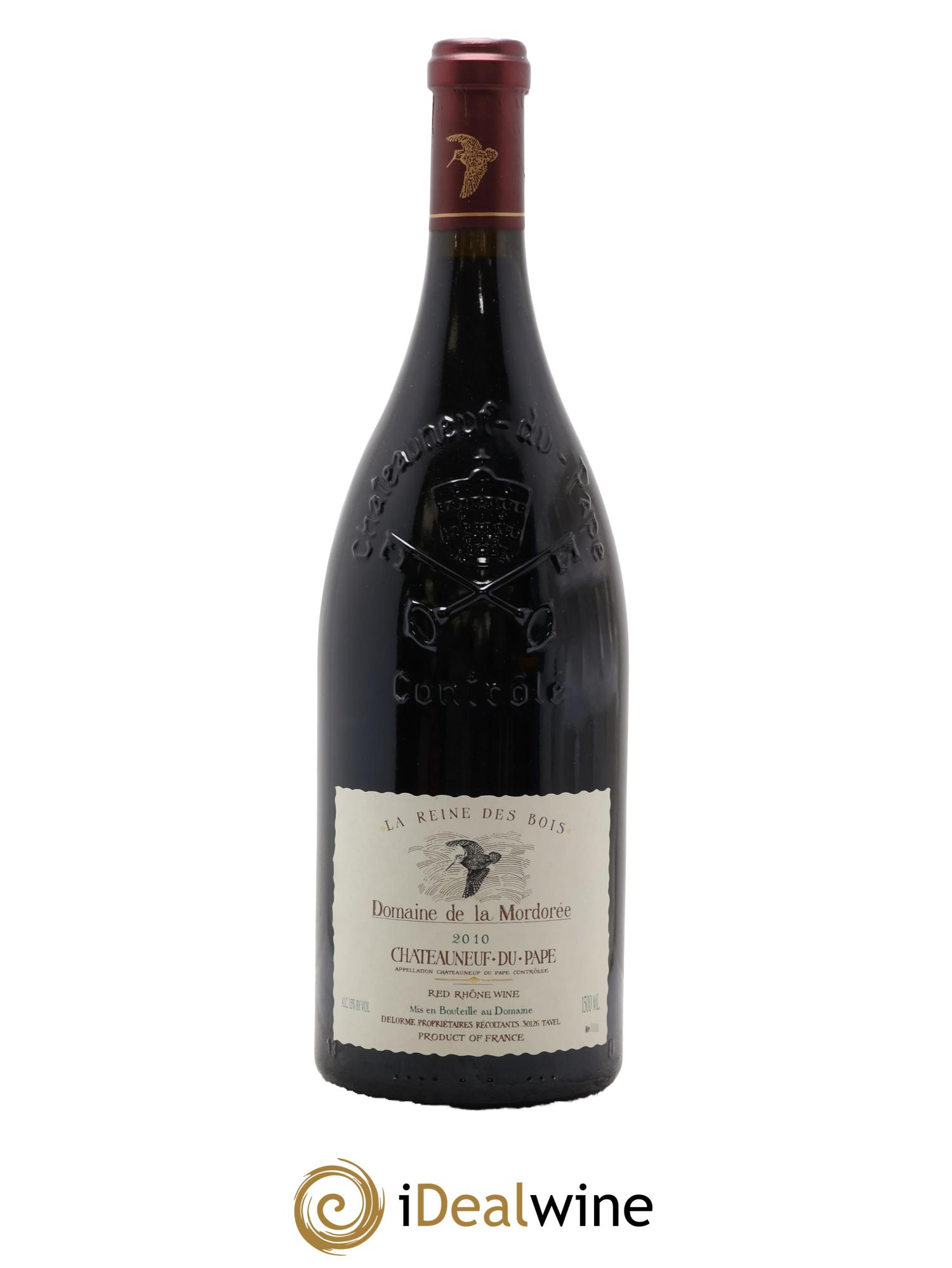 Châteauneuf-du-Pape Cuvée de la Reine des Bois La Mordorée (Domaine de) 2010 - Lotto di 1 magnum - 0