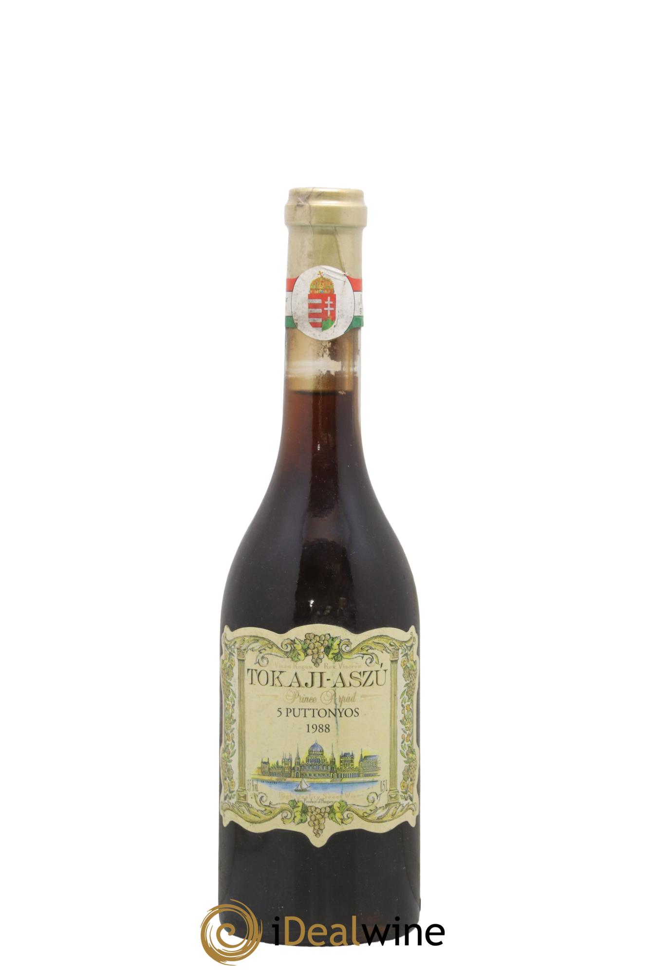 Tokaji Aszu Prince Arpad 5 Puttonyos 1988 - Lot de 1 format 50cl - 0