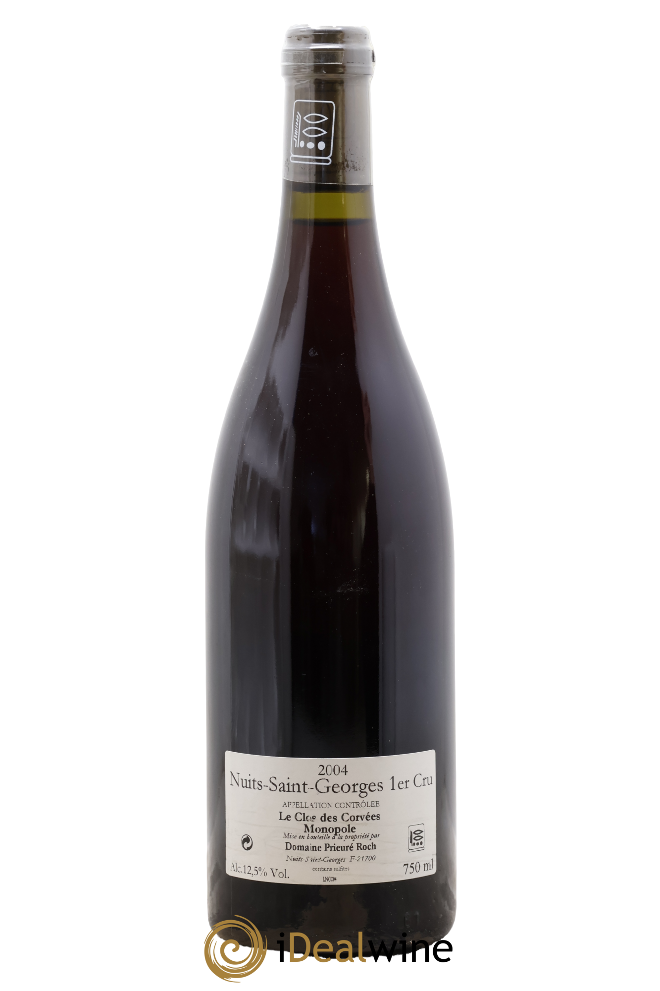 Nuits-Saint-Georges 1er Cru Le Clos des Corvées Prieuré Roch 2004 - Lot de 1 bouteille - 1