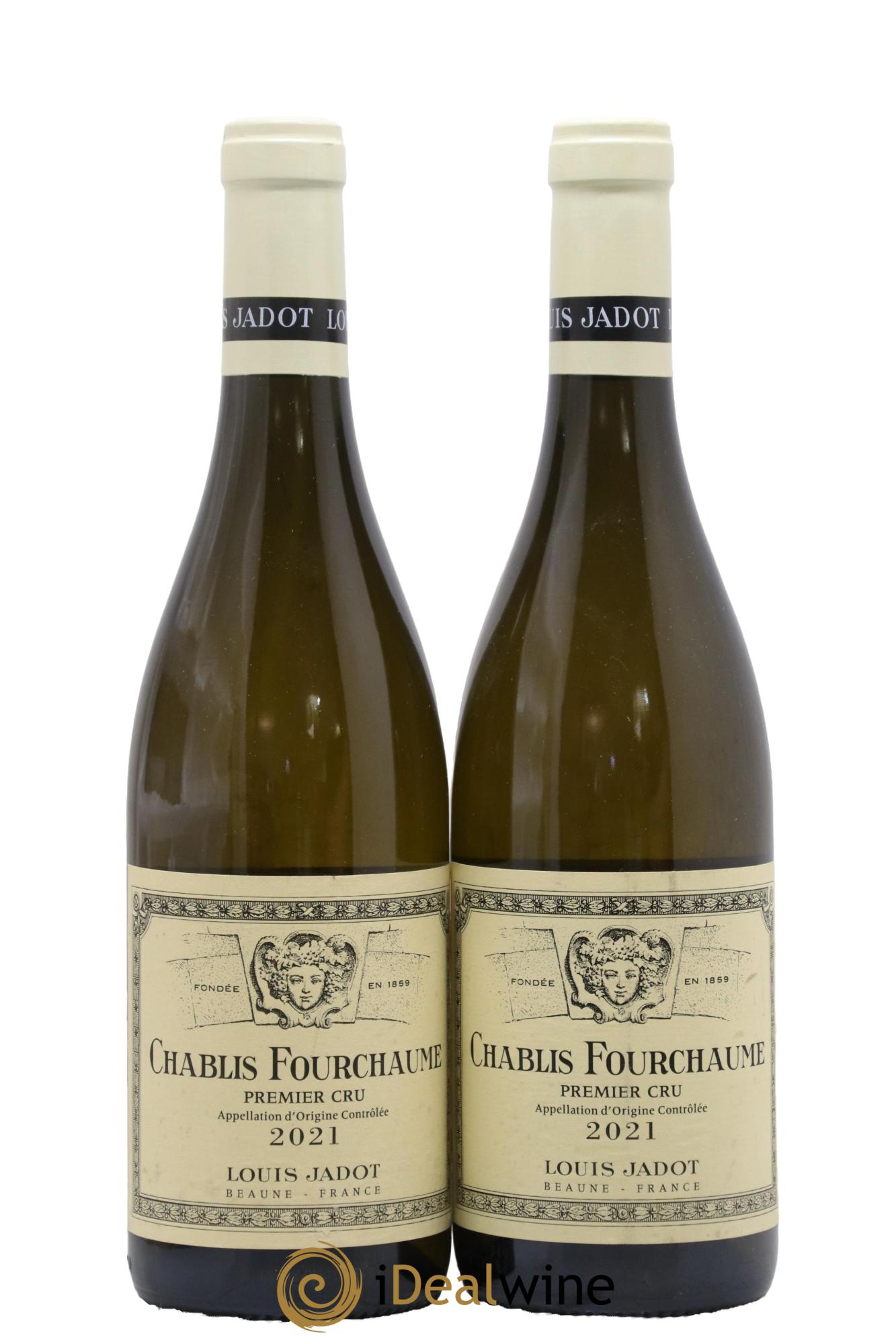 Chablis 1er Cru Fourchaume Louis Jadot   2021 - Lot of 2 bottles - 0