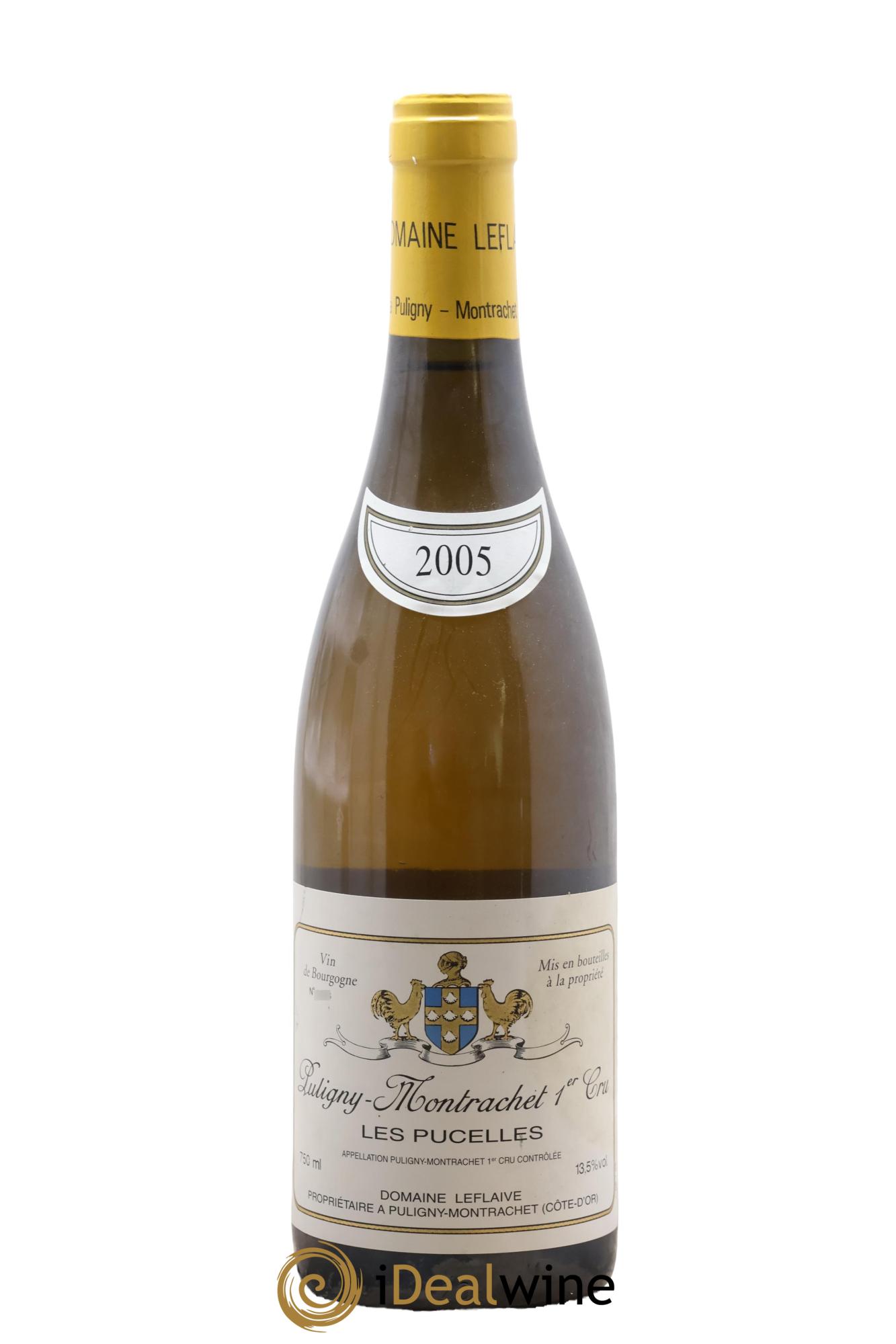 Puligny-Montrachet 1er Cru Les Pucelles Leflaive (Domaine) 2005 - Lot de 1 bouteille - 0
