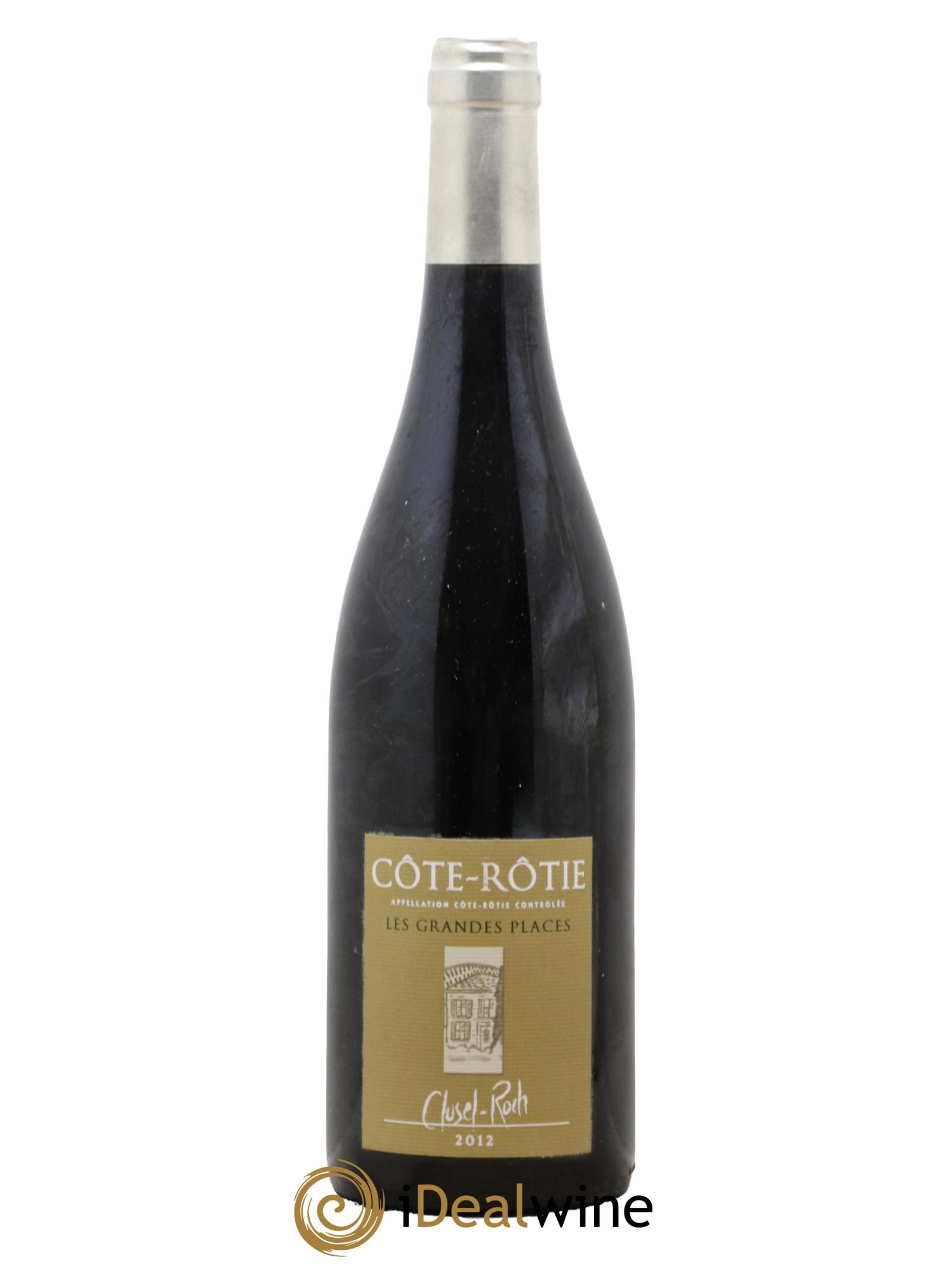 Côte-Rôtie Les Grandes Places Clusel-Roch 2012 - Lot de 1 bouteille - 0