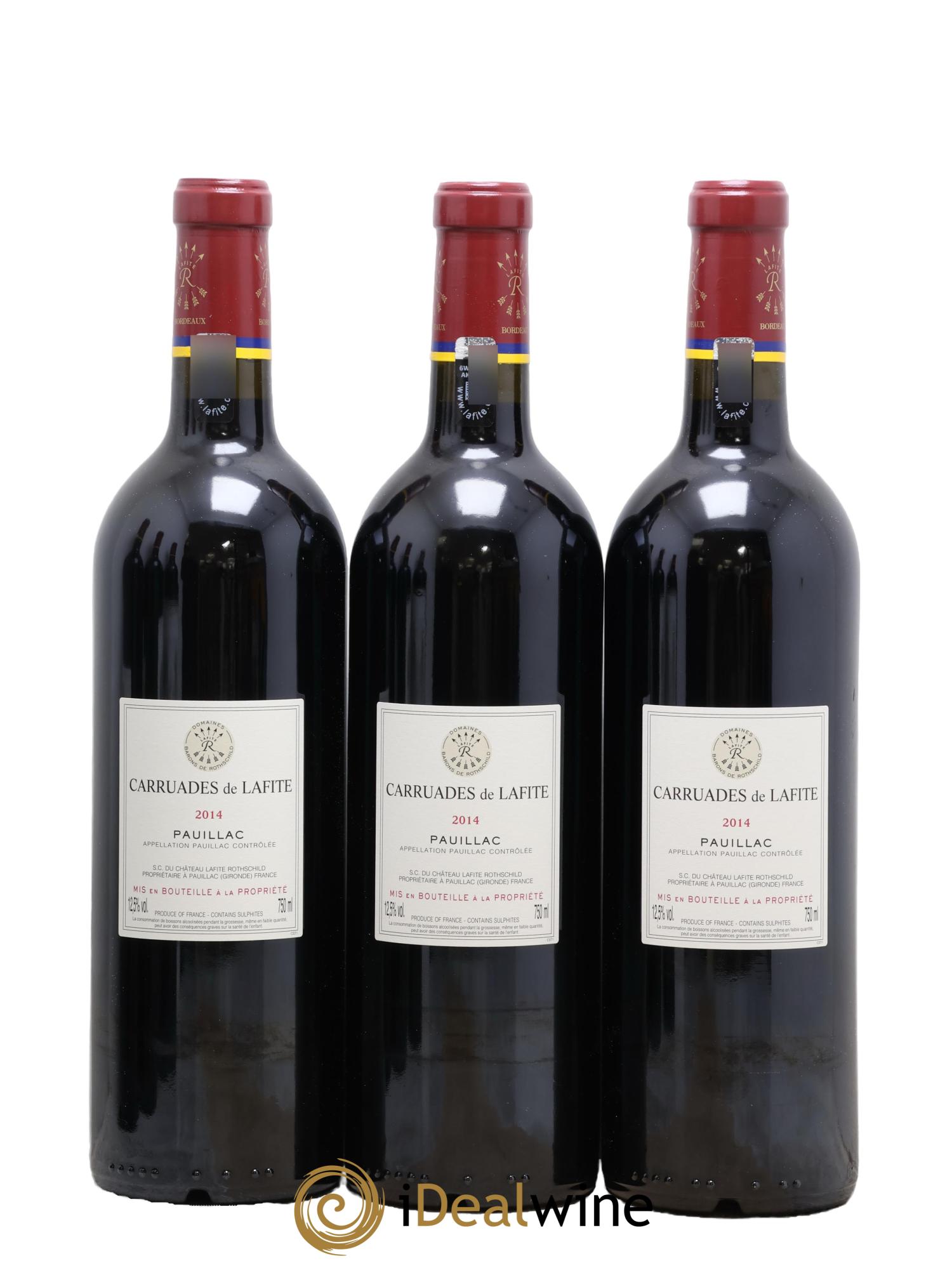 Carruades de Lafite Rothschild Second Vin 2014 - Lotto di 6 bottiglie - 2