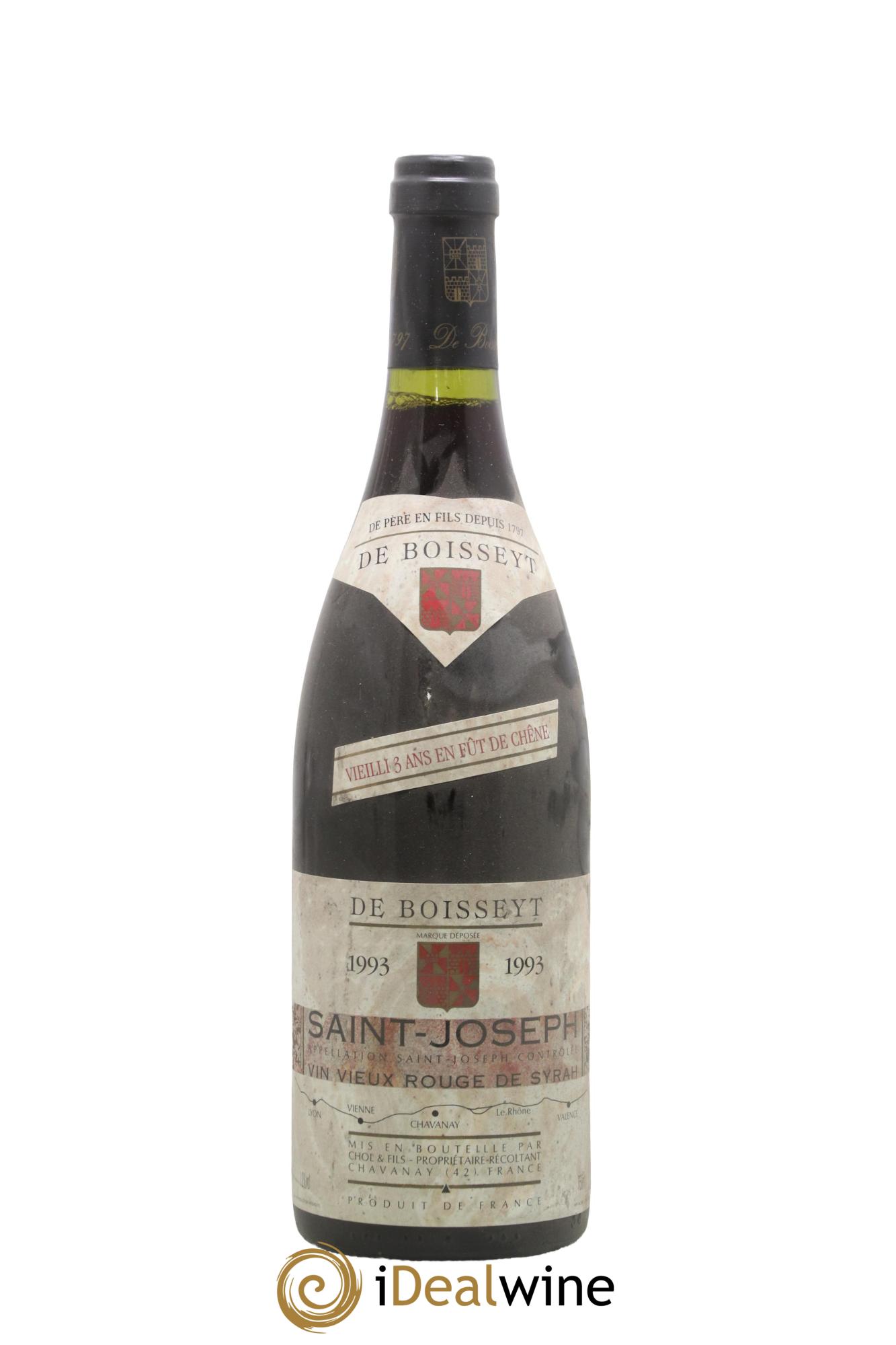 Saint-Joseph Vignoble De Boisseyt 1993 - Posten von 1 Flasche - 0