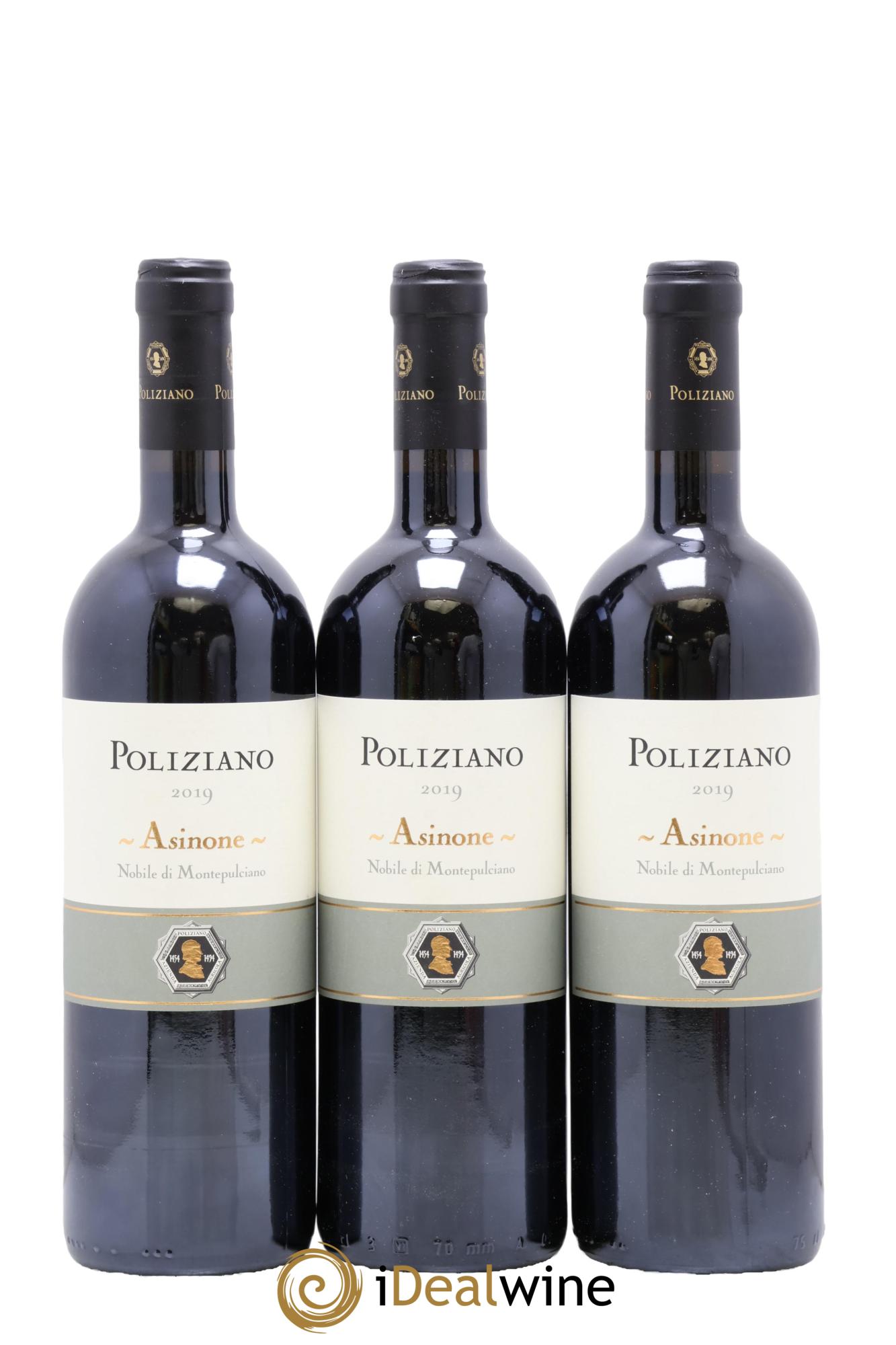 Vino Nobile di Montepulciano DOCG Asinone Poliziano 2019 - Lot de 3 bouteilles - 0