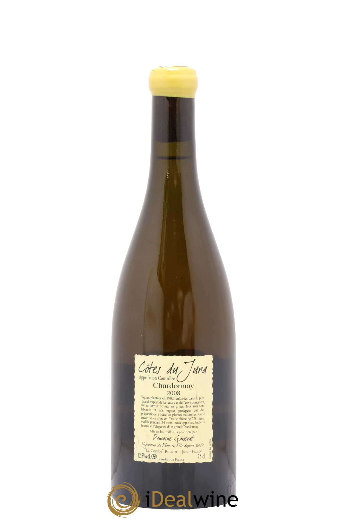 Côtes du Jura Les Chalasses Vieilles Vignes Jean-François Ganevat (Domaine) 2008 - Lot de 1 bouteille - 1