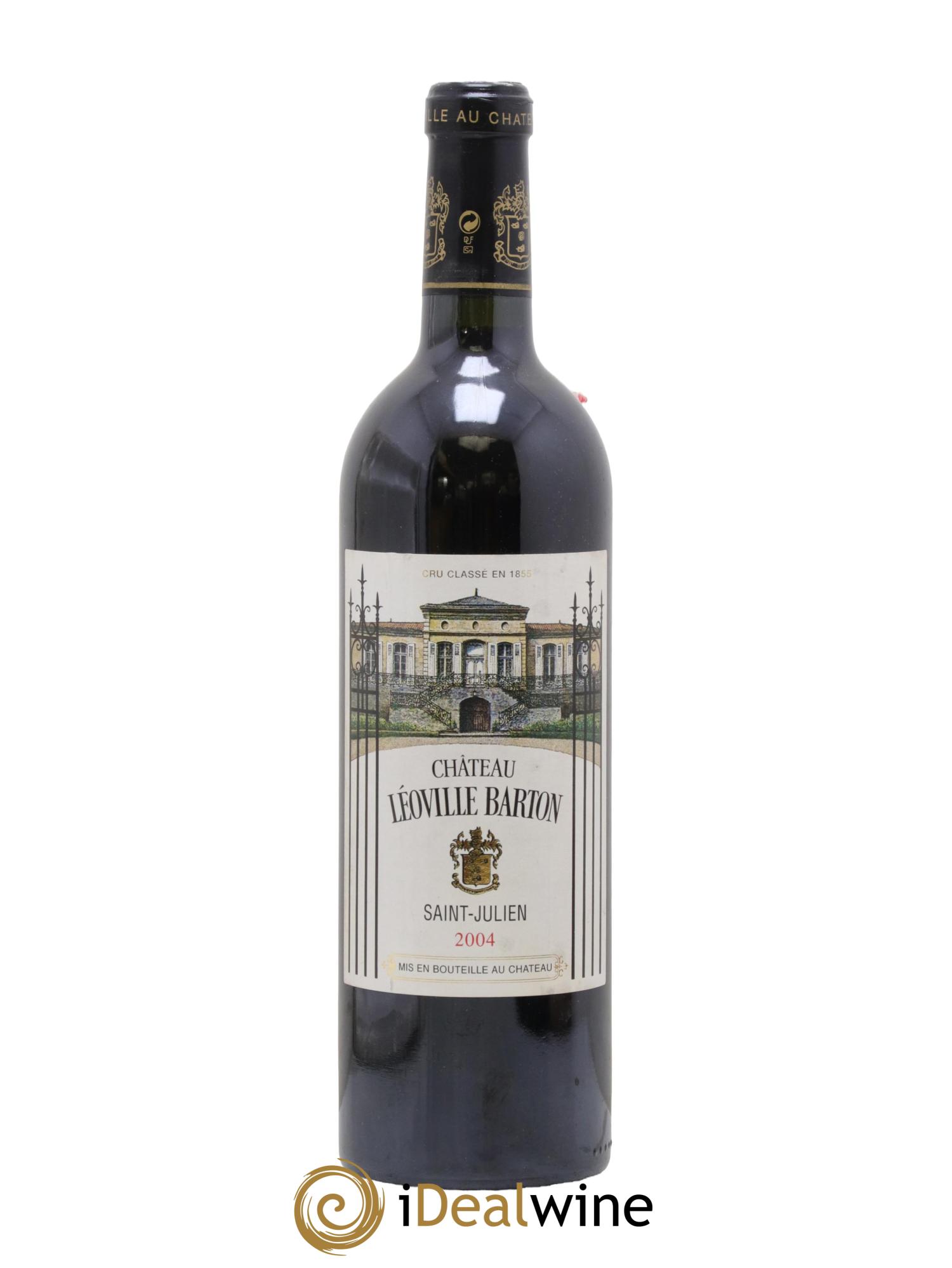 Château Léoville Barton 2ème Grand Cru Classé 2004 - Lot of 1 bottle - 0