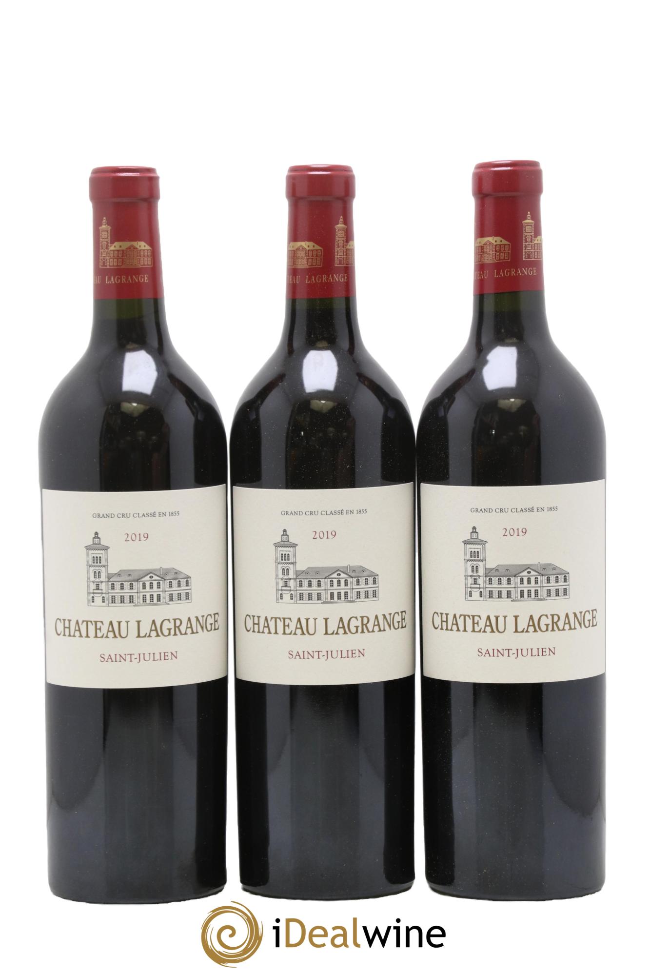 Château Lagrange 3ème Grand Cru Classé 2019 - Lot of 3 bottles - 0