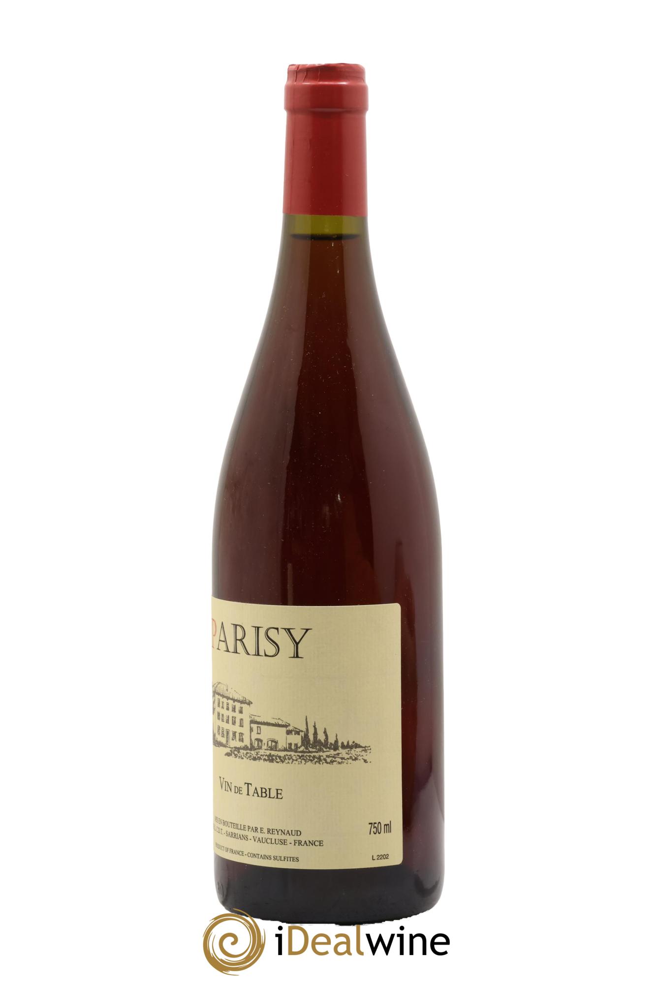 Vin de Table Parisy  Emmanuel Reynaud 2022 - Lotto di 1 bottiglia - 1