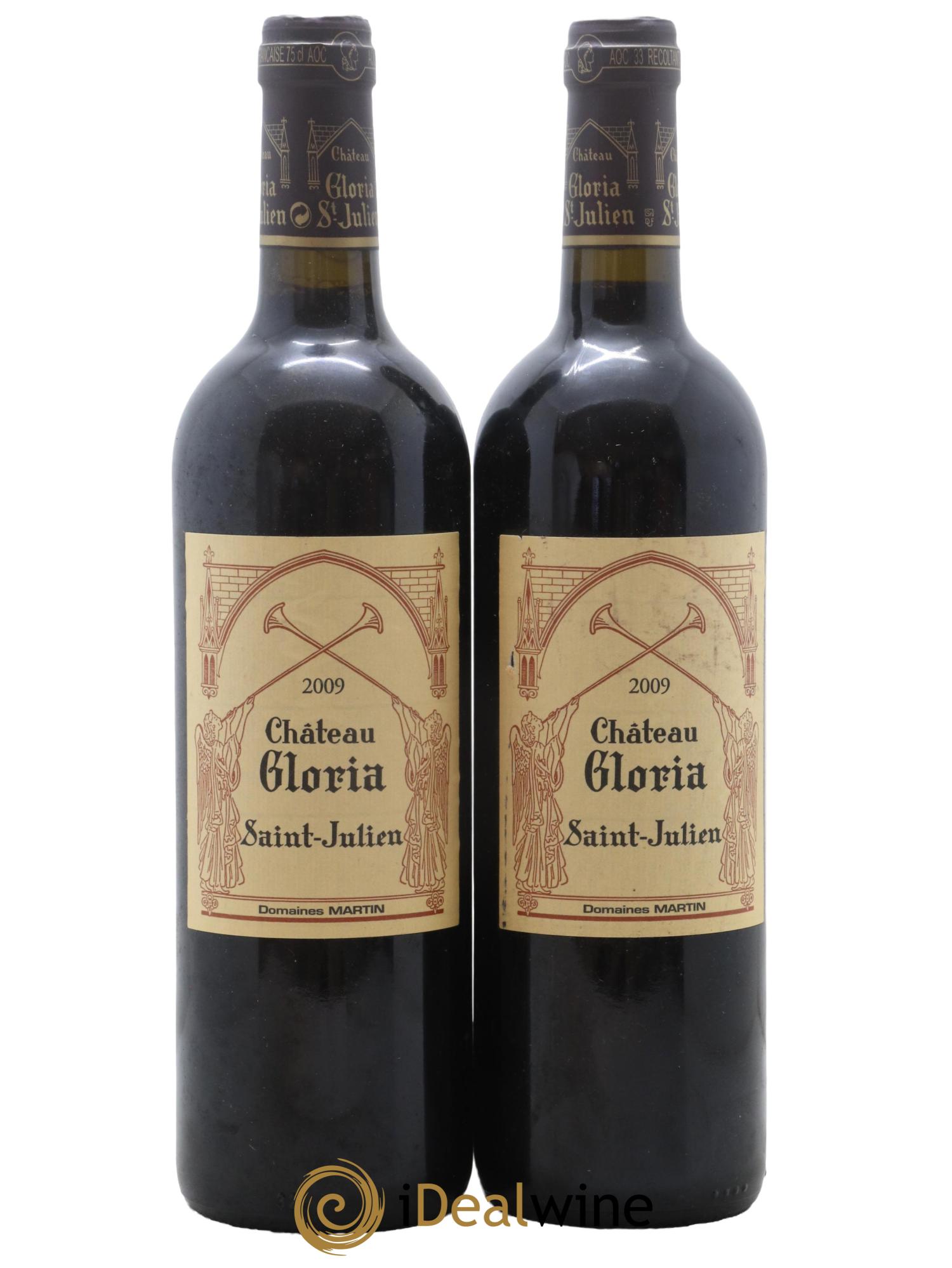Château Gloria 2009 - Posten von 2 Flaschen - 0