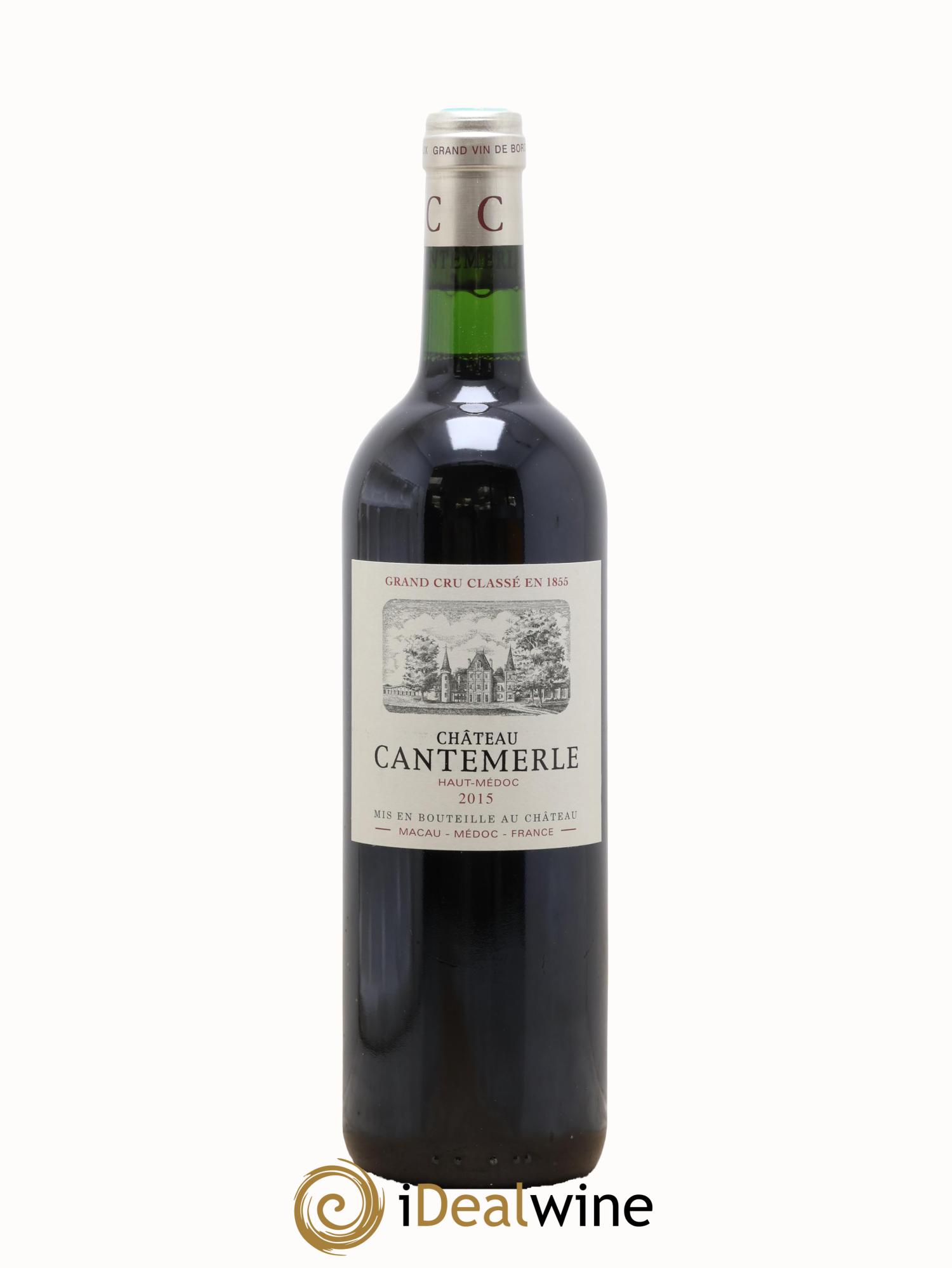 Château Cantemerle 5ème Grand Cru Classé 2015 - Lot de 1 bouteille - 0