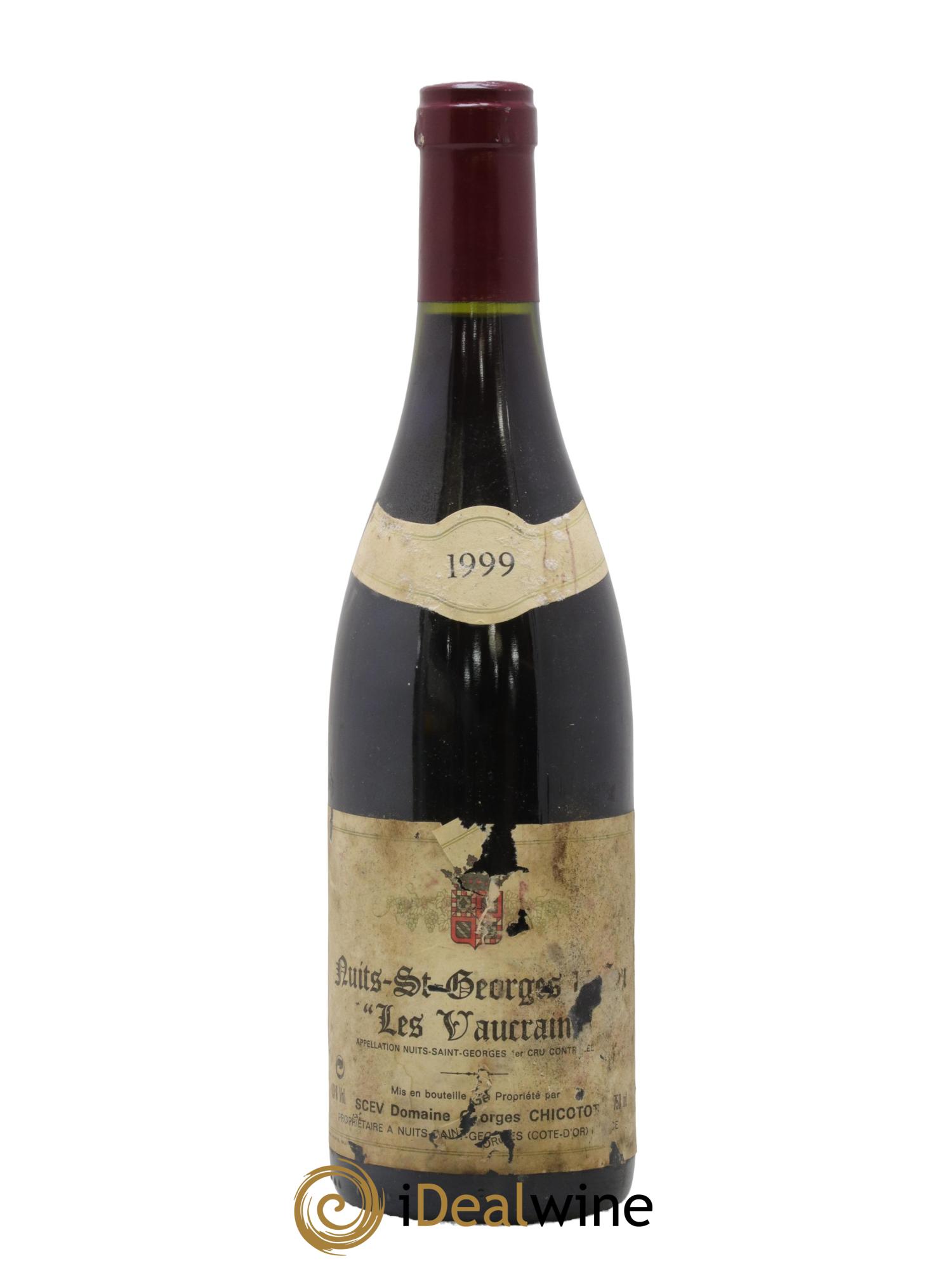 Nuits-Saint-Georges 1er Cru Les Vaucrains Chicotot 1999 - Lot de 1 bouteille - 0
