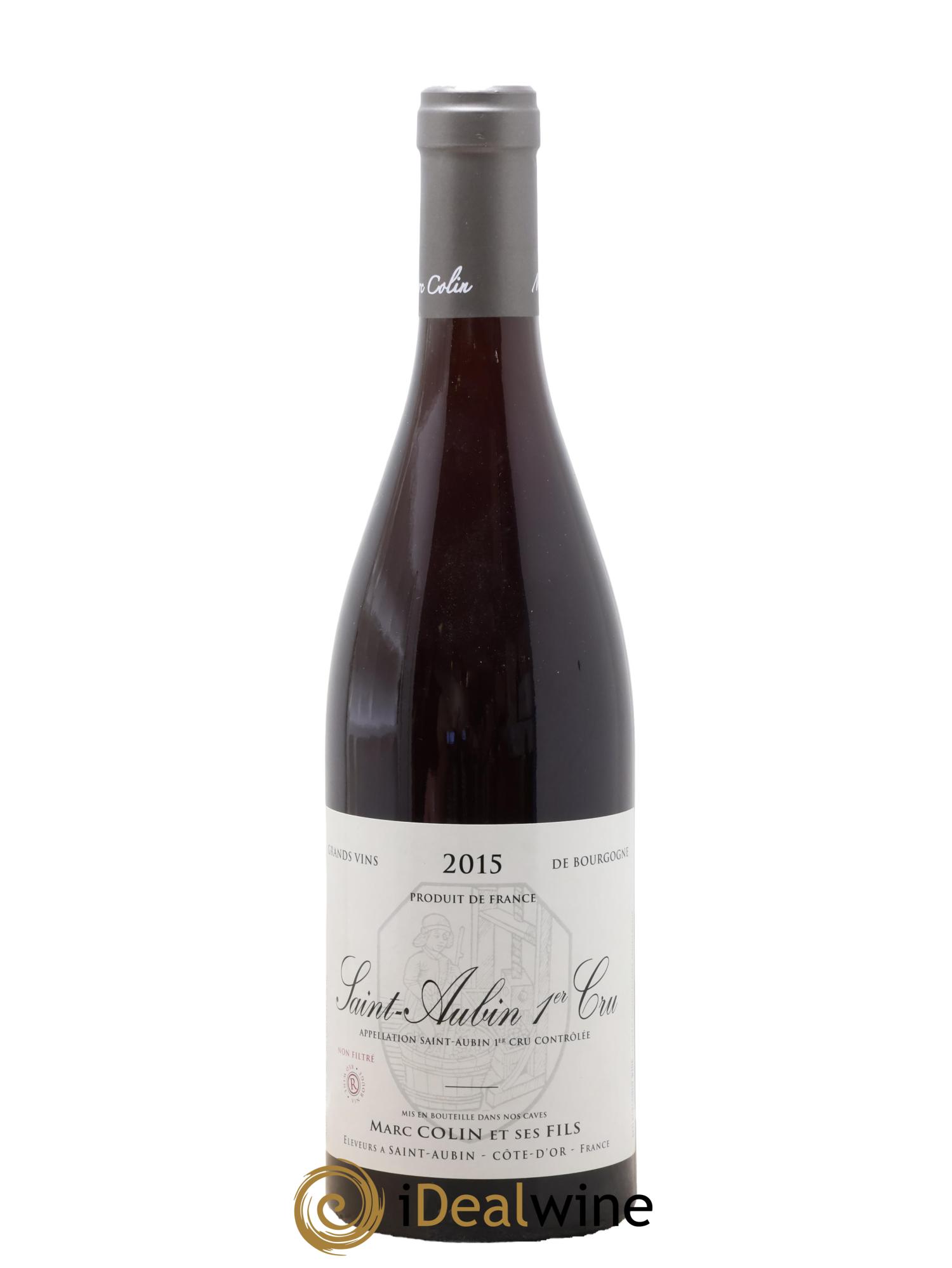 Saint-Aubin 1er Cru Marc Colin et Fils 2015 - Lot de 1 bouteille - 0