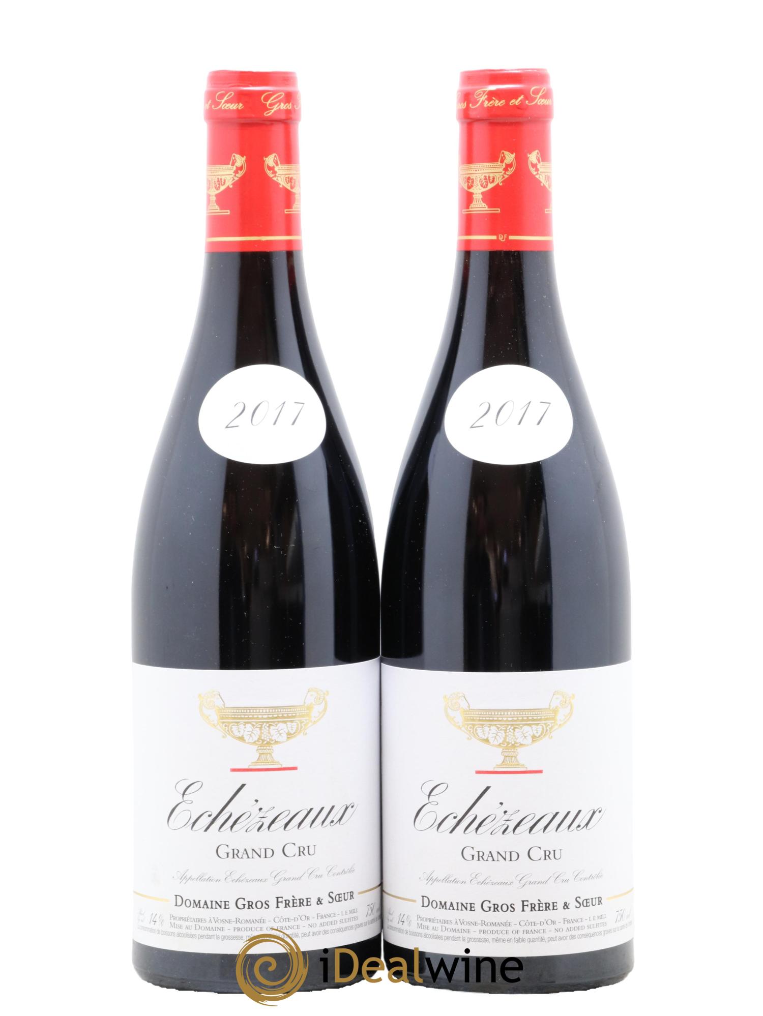 Echezeaux Grand Cru Gros Frère & Soeur 2017 - Lot de 2 bouteilles - 0